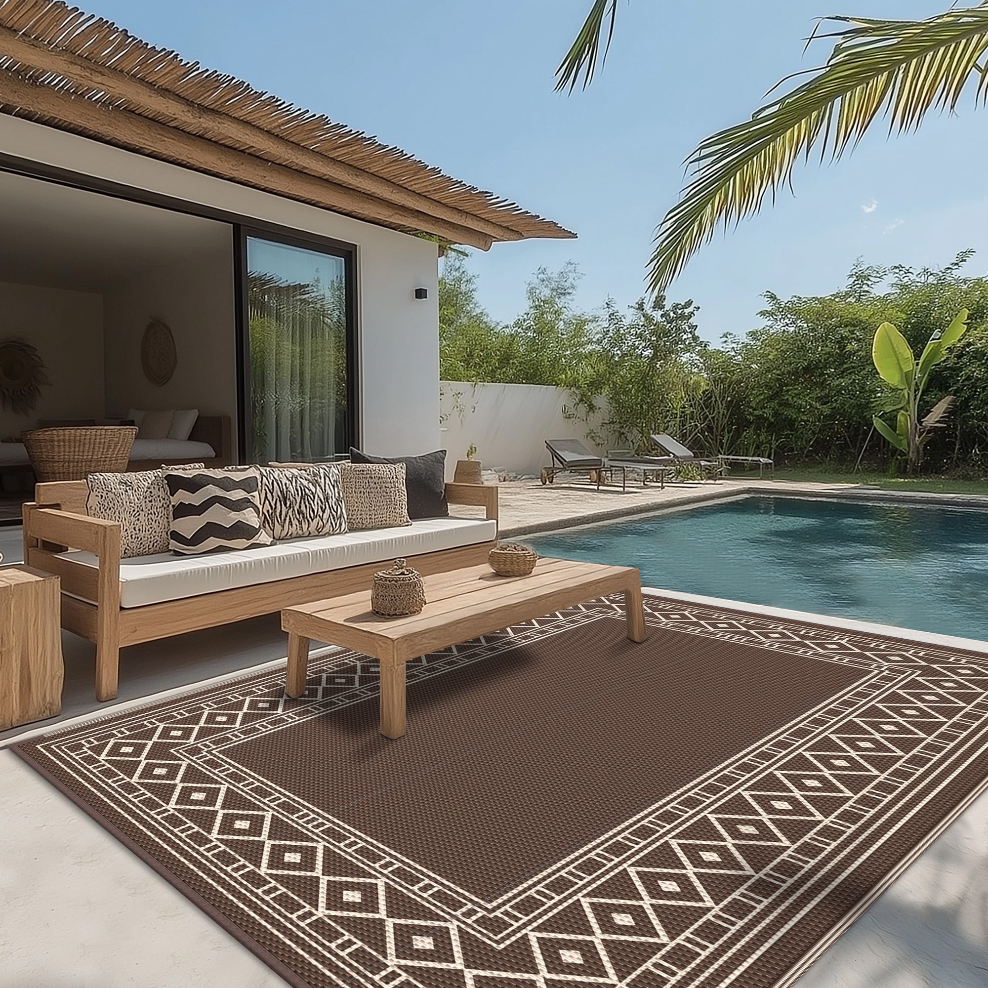 BAVNI PD25-COFFEEBEIGE-5X8 rugs - View #3
