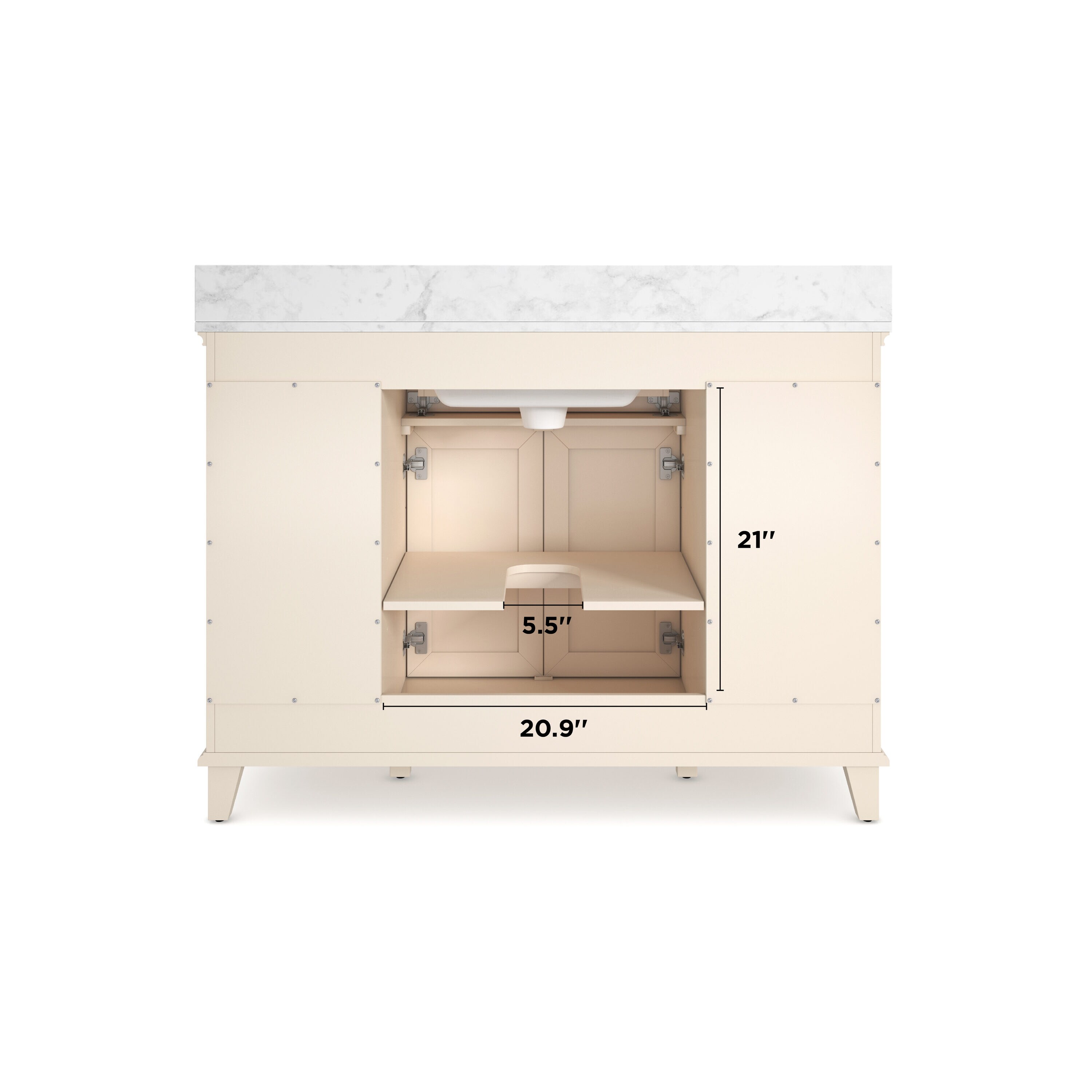 allen + roth LOWE48VLN Bath-Vanity-Combo - View #8
