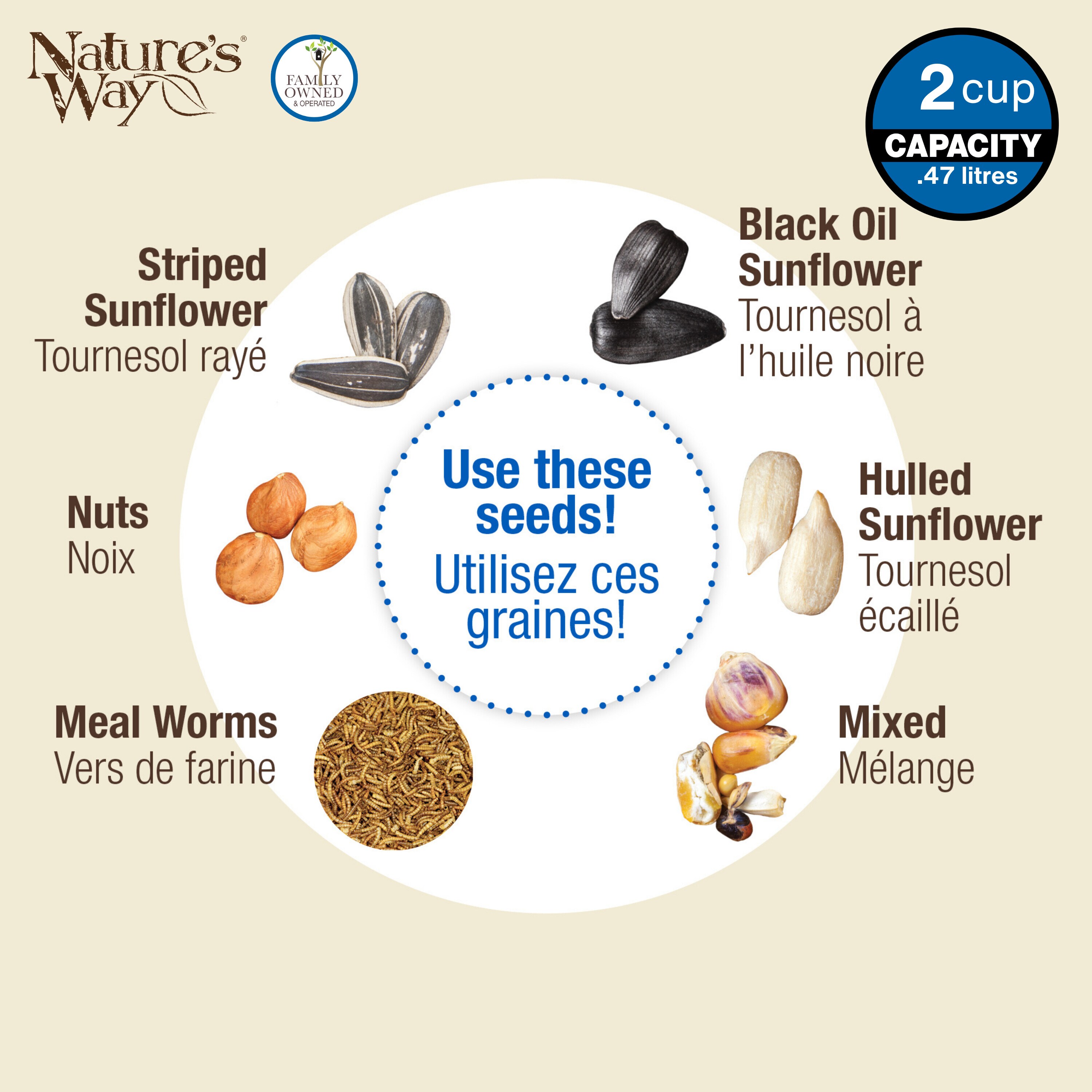 Nature's Way WIN-3-CP1 Bird-Feeders - View #8