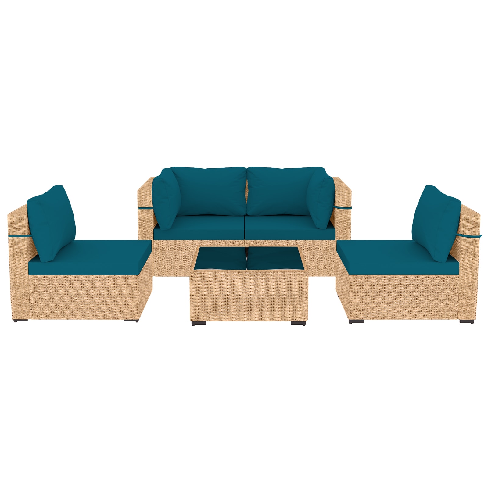 UPHA TBBE-AB-DLBLUE Patio-Conversation-Sets - View #2