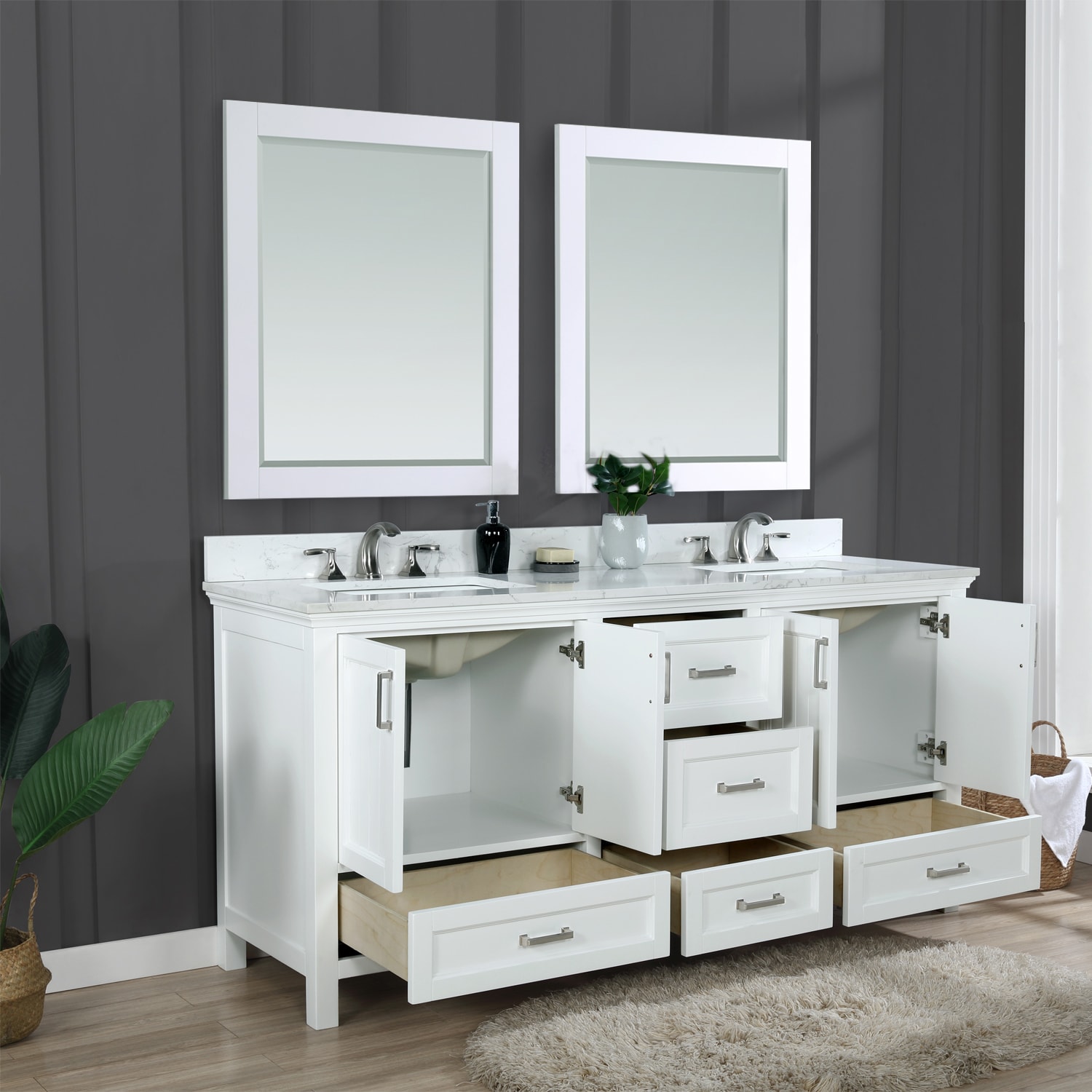 Altair 538072-WH-AW Bath-Vanity-Combo - View #7