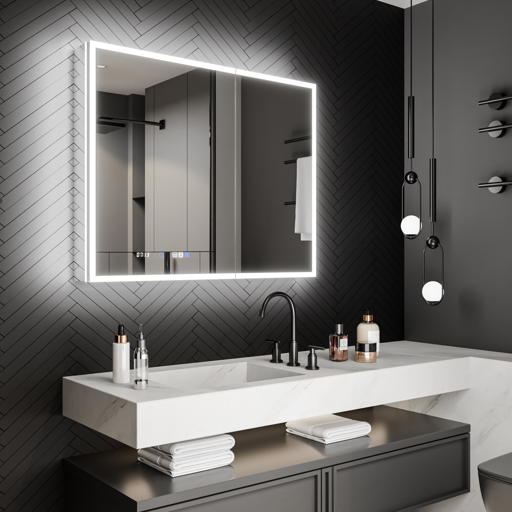 ExBrite W7MC5530 Bathroom-Medicine-Cabinets - View #2