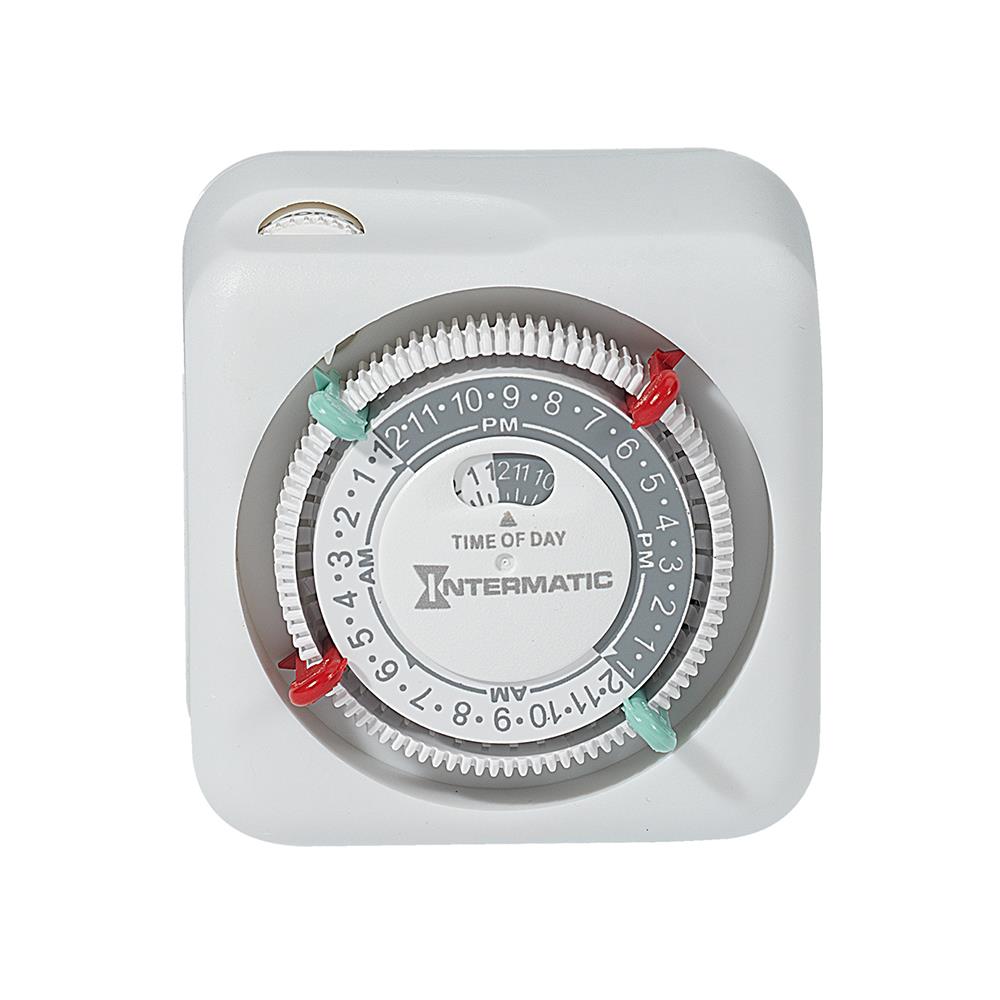 Intermatic TN111K 15 -Amps 125-volt 1 -Outlet Programmable
