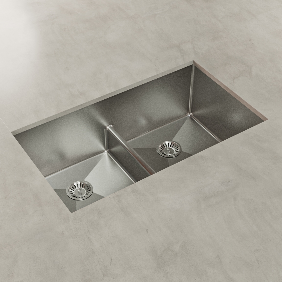 Valley Bath and Kitchen AGNES23218DB Kitchen-Sinks - View #3