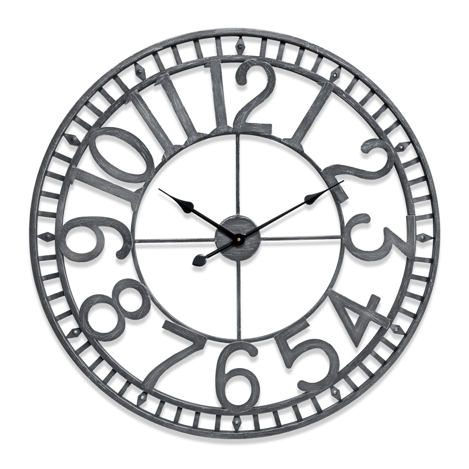 Utopia Alley CL0023PAGY014 Analog Round Wall Rustic