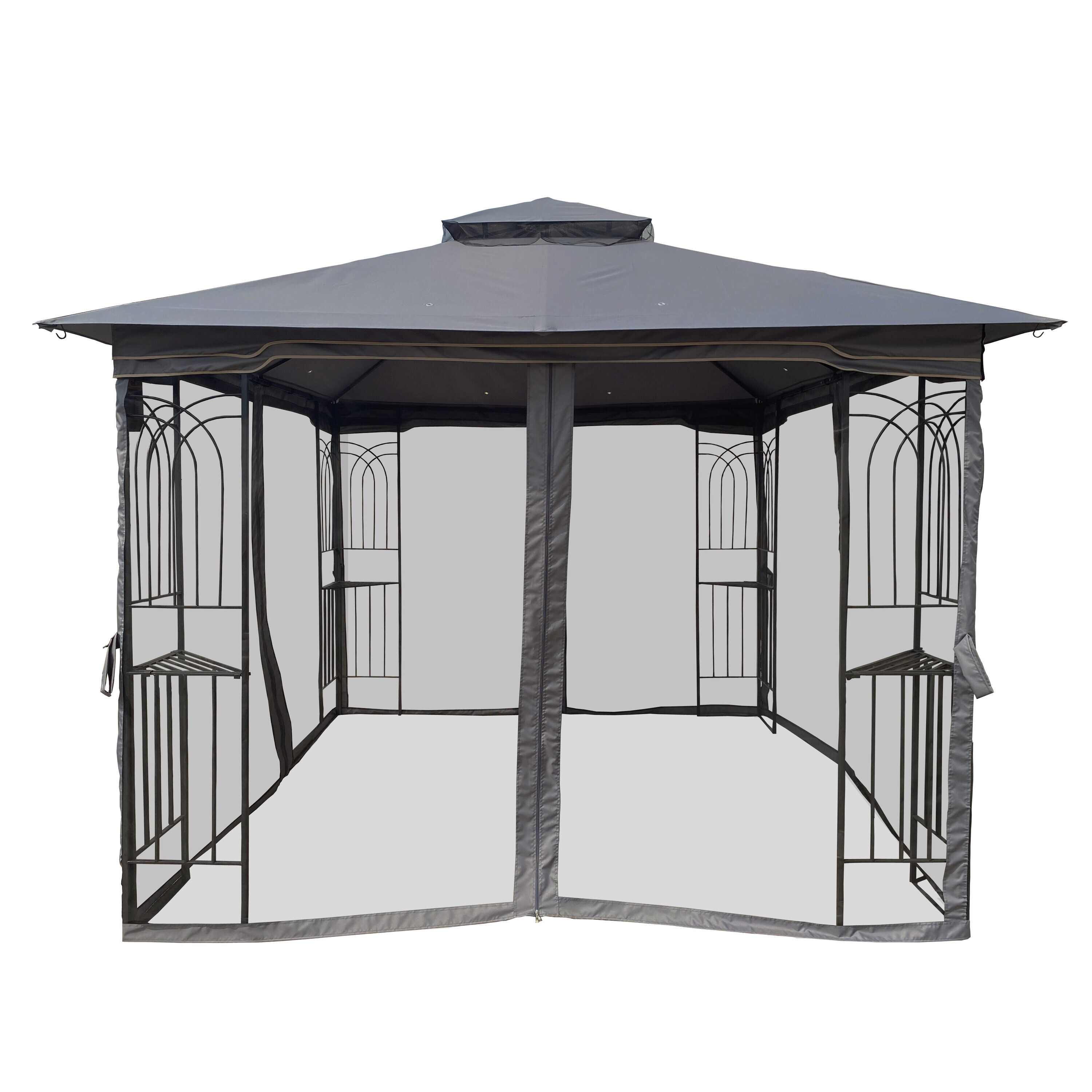 AAZJ BYO-104366 Wood-Resin-Gazebos - View #12