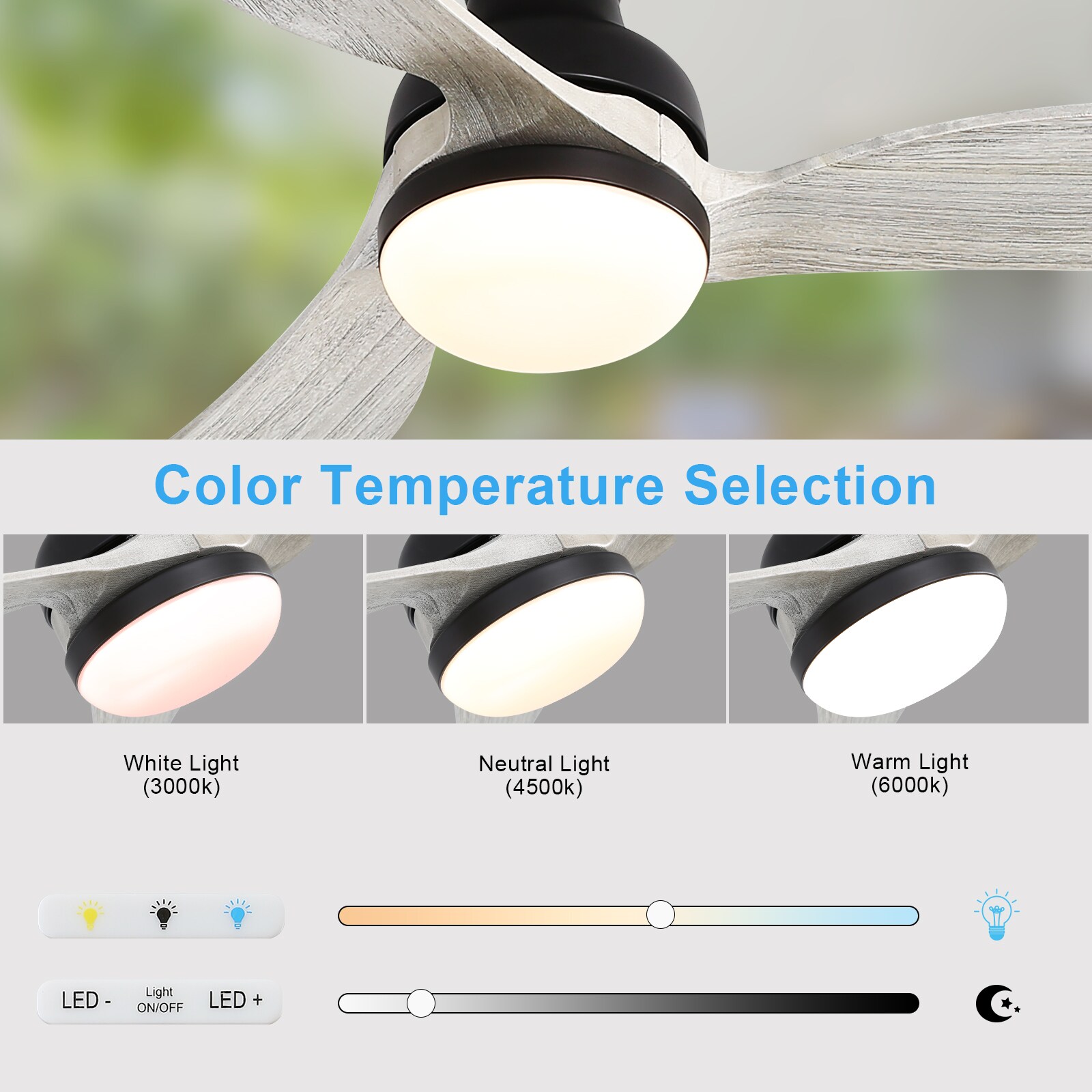 Sofucor LS-52K034-BK-HMW Ceiling-Fans - View #6
