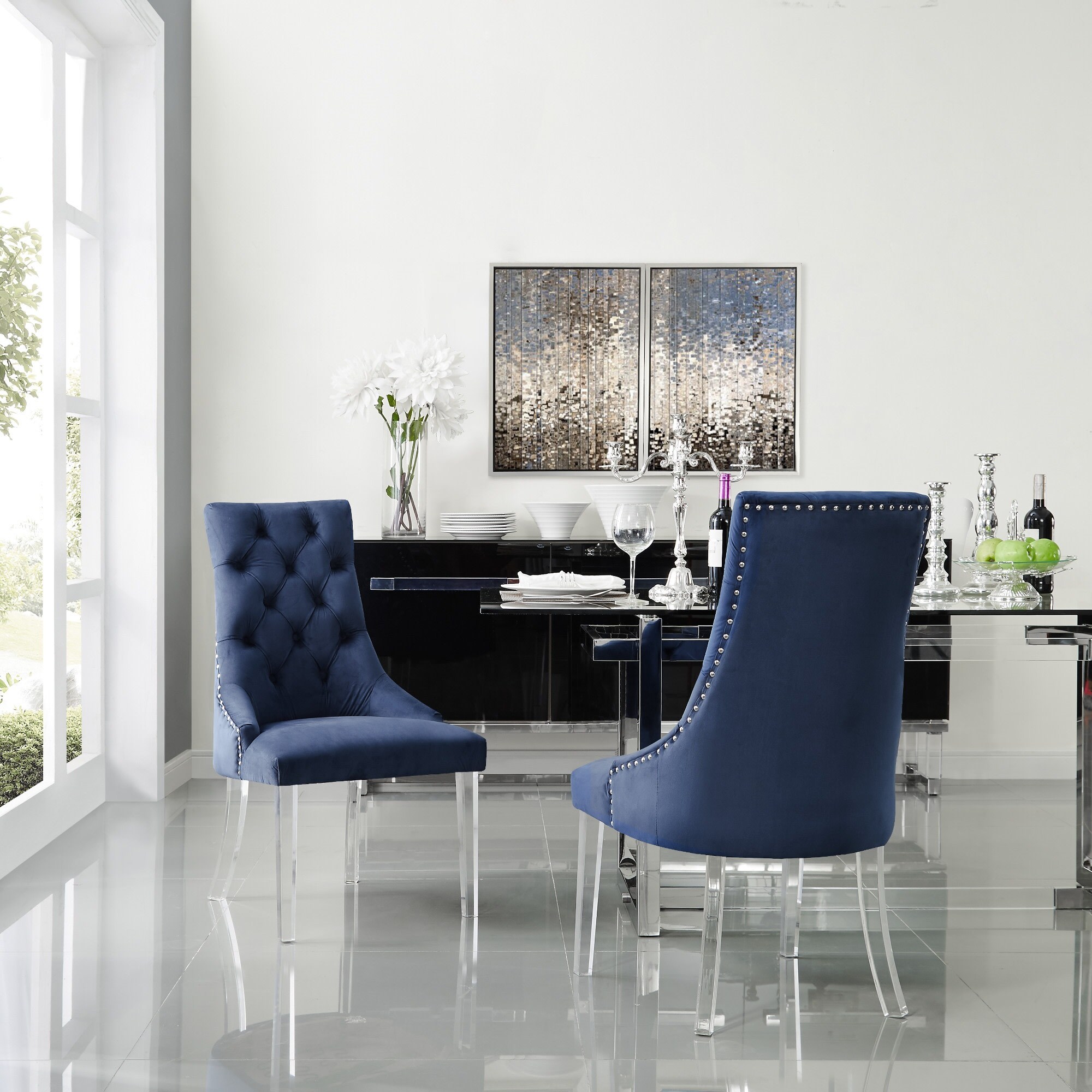 Inspired Home AD53-02NY2-LS Dining-Chairs - View #2