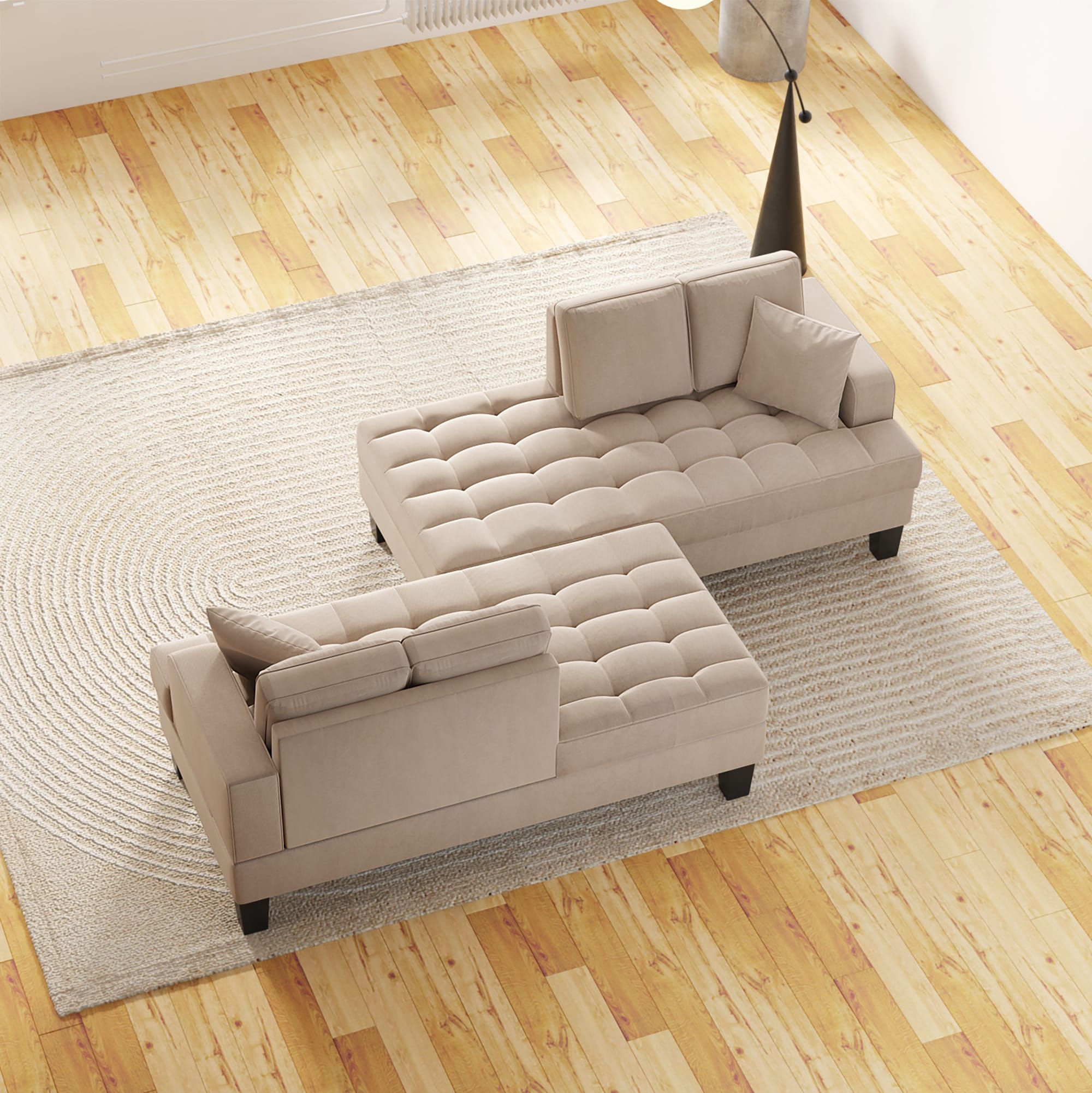 JIMSMAISON JMGTCL03WG Sofas-Loveseats - View #2