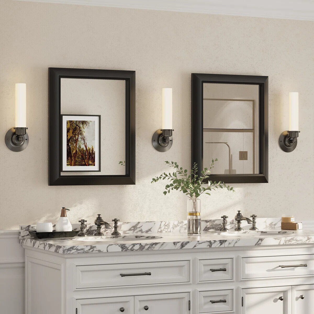 YQP YQP-D-RA4050-B Framed-Bath-Mirrors - View #3