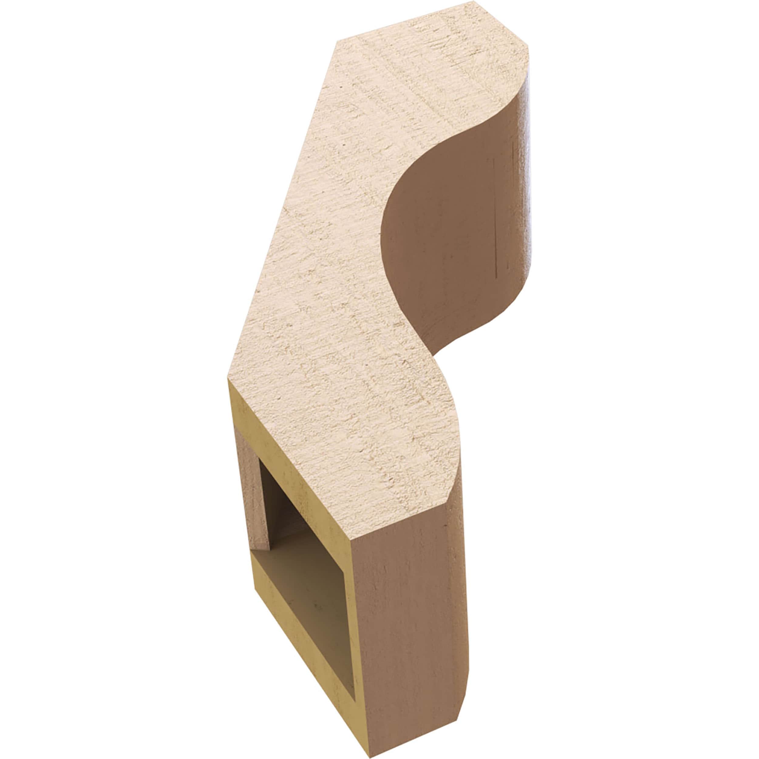 Ekena Millwork BRCUR05X10X14STARCPR braces - View #13