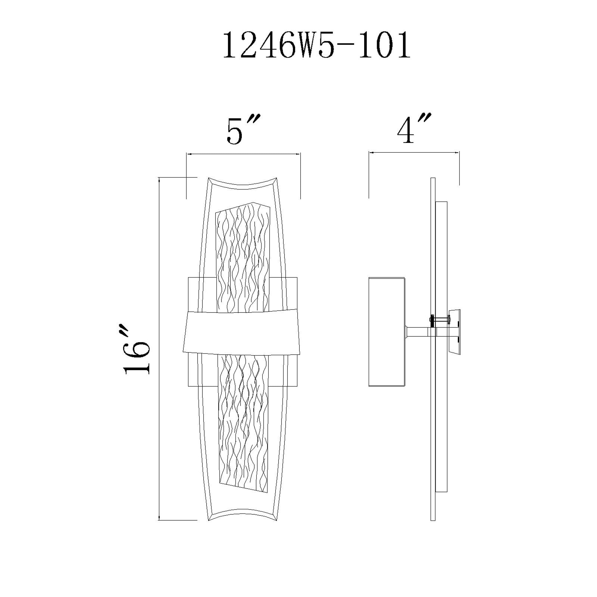 CWI Lighting 1246W5-101 b090000 - View #5