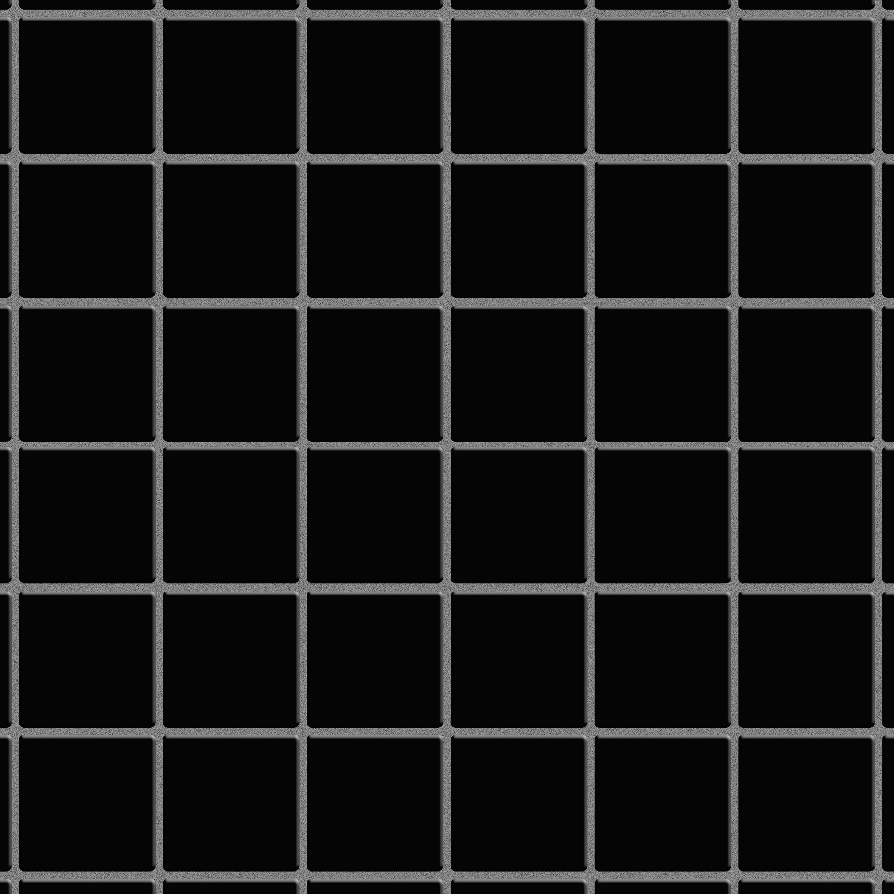 Affinity Tile FTCM2QUMBK Metro Quad Matte Black 12-in x 12-in Matte Porcelain Mosaic Floor and Wall Tile ( 9.8-sq ft Carton