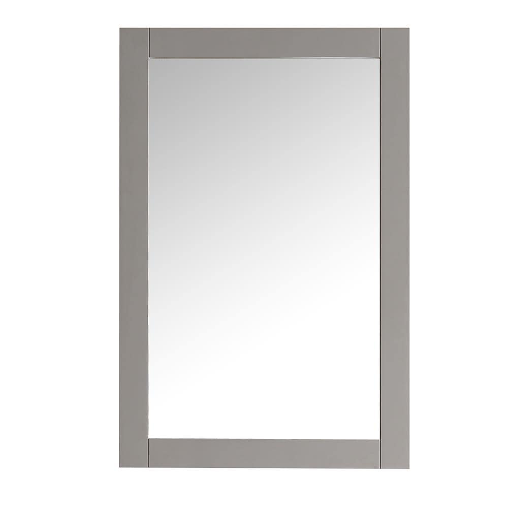 Fresca FMR2302GR Hartford 20-Inches x 30-Inches Framed Rectangle Bathroom Vanity Mirror ( Gray )