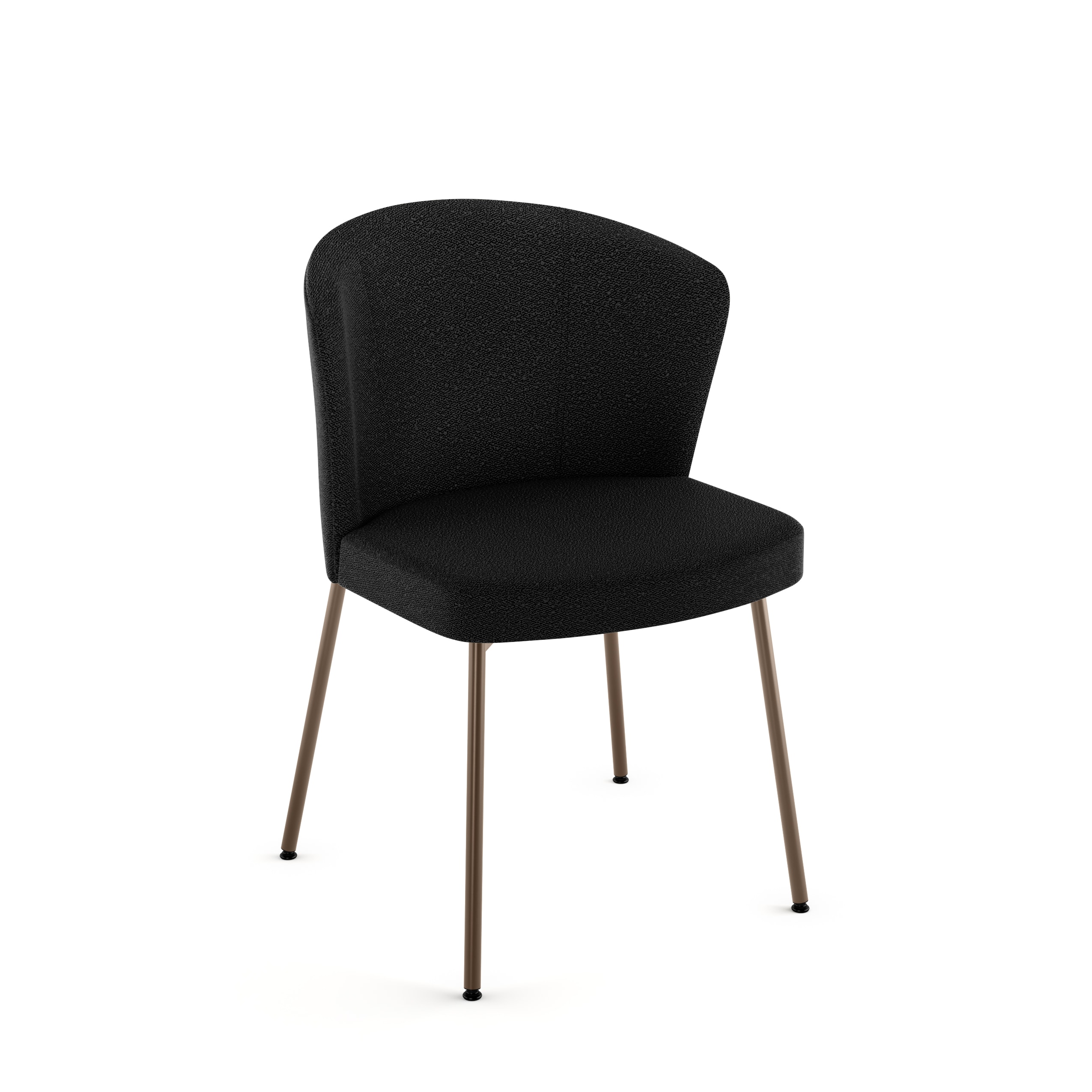 Amisco 34546-WE/1B69L8F4 Camilla Polyester/Polyester Blend Upholstered Dining Side Chair (Metal Frame)