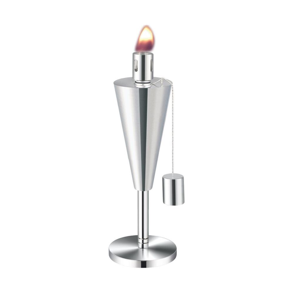 Anywhere Fireplace 90285 10.5-in Stainless Steel Citronella Tabletop Torch