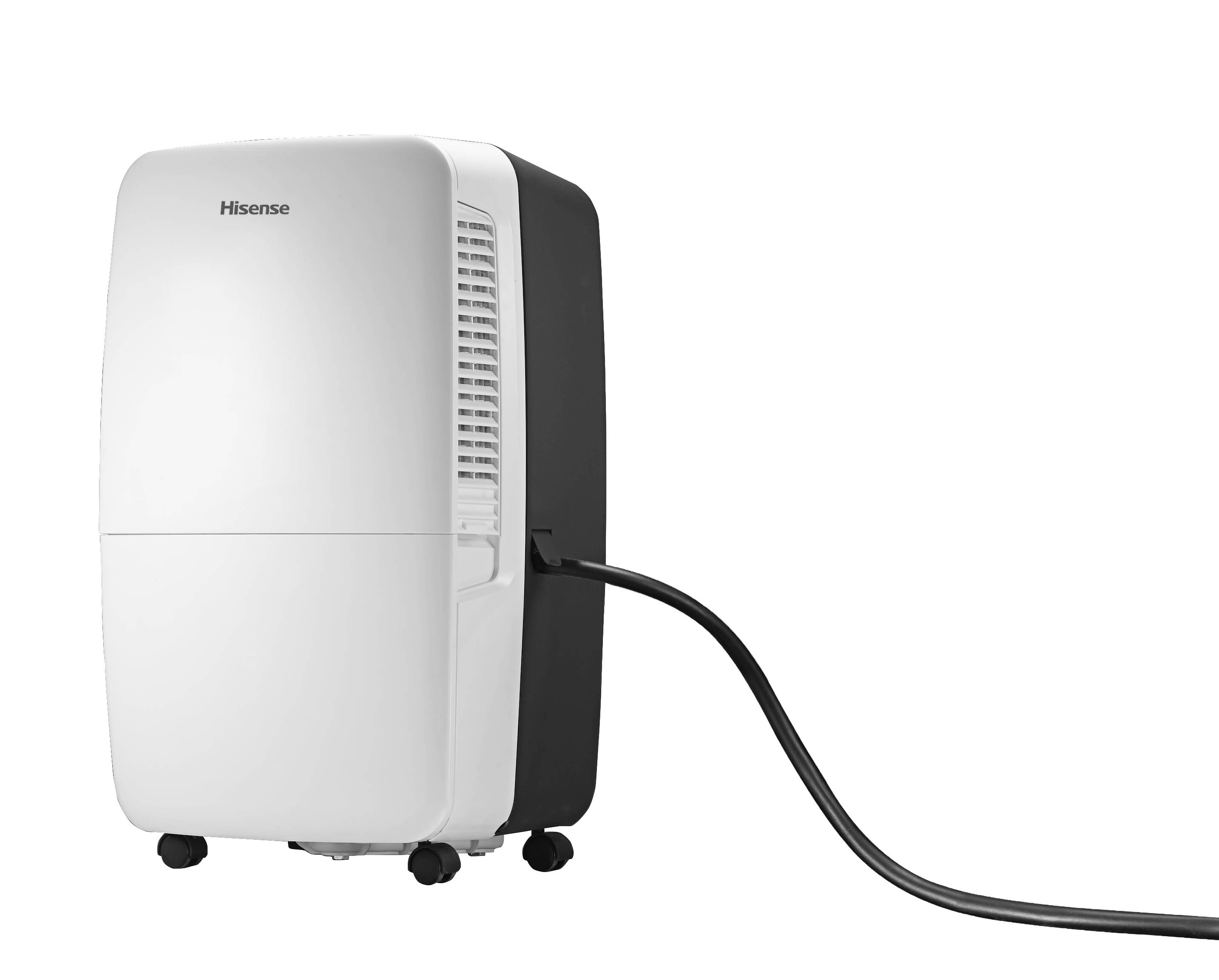 Hisense 70-Pint 2-Speed Dehumidifier top