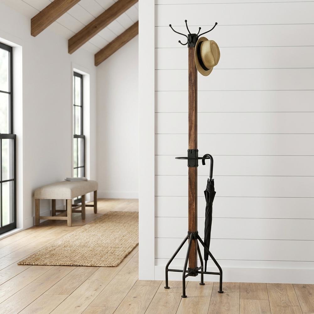 FurniFact BO2413639WHT Coatrack-Stands-Pedestals - View #2