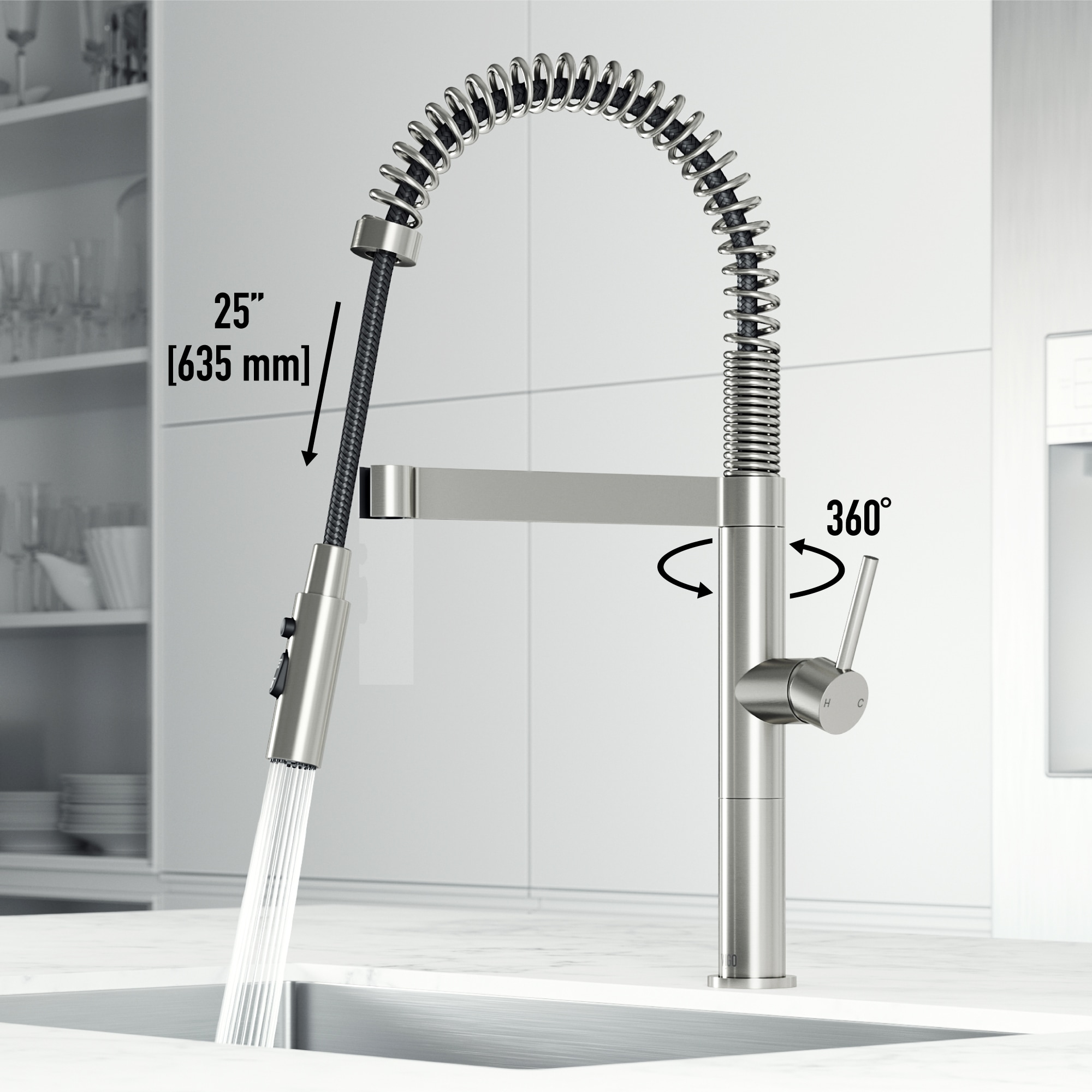 VIGO VG02052ST Kitchen-Faucets - View #5