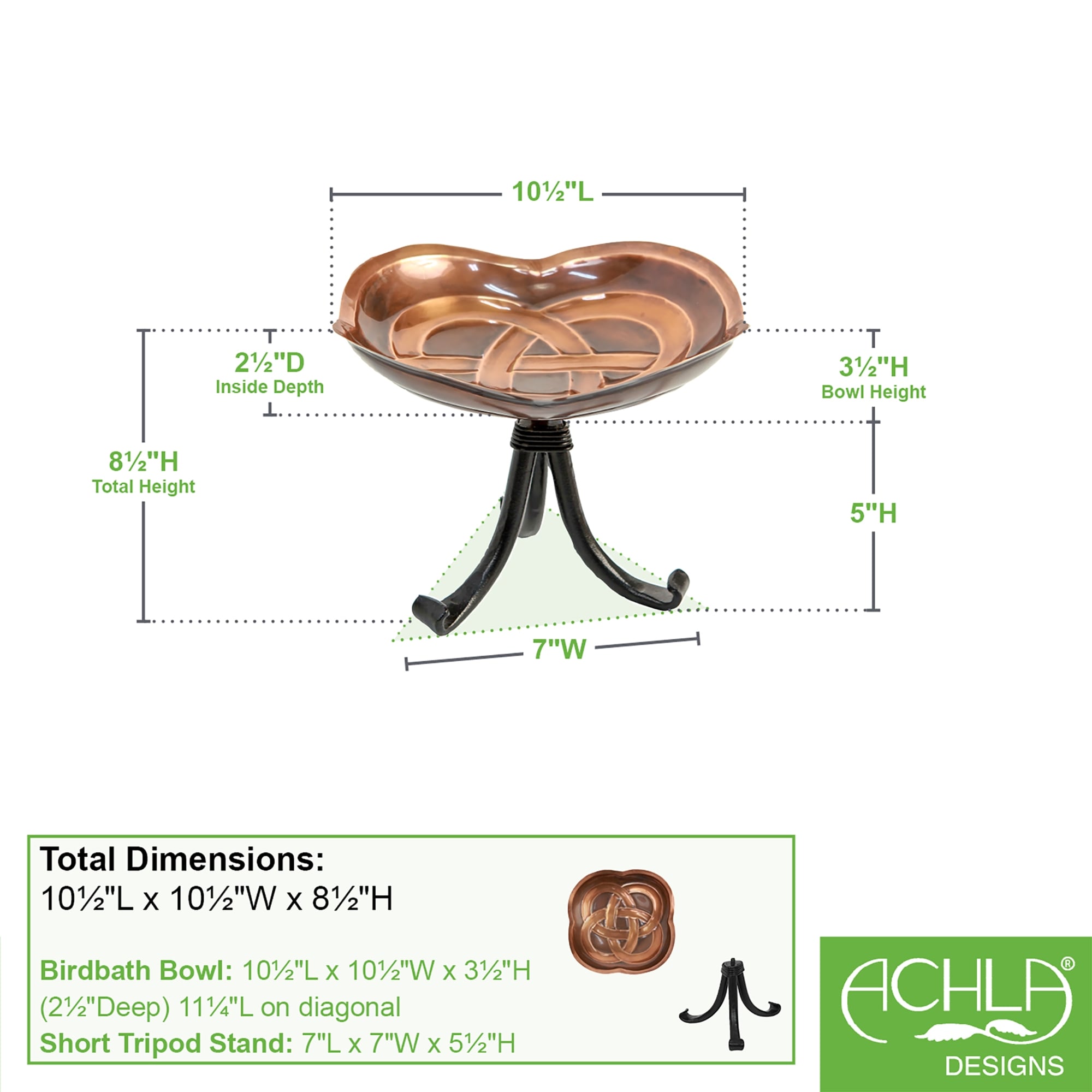 ACHLA Designs 201-4012 birdbaths - View #6