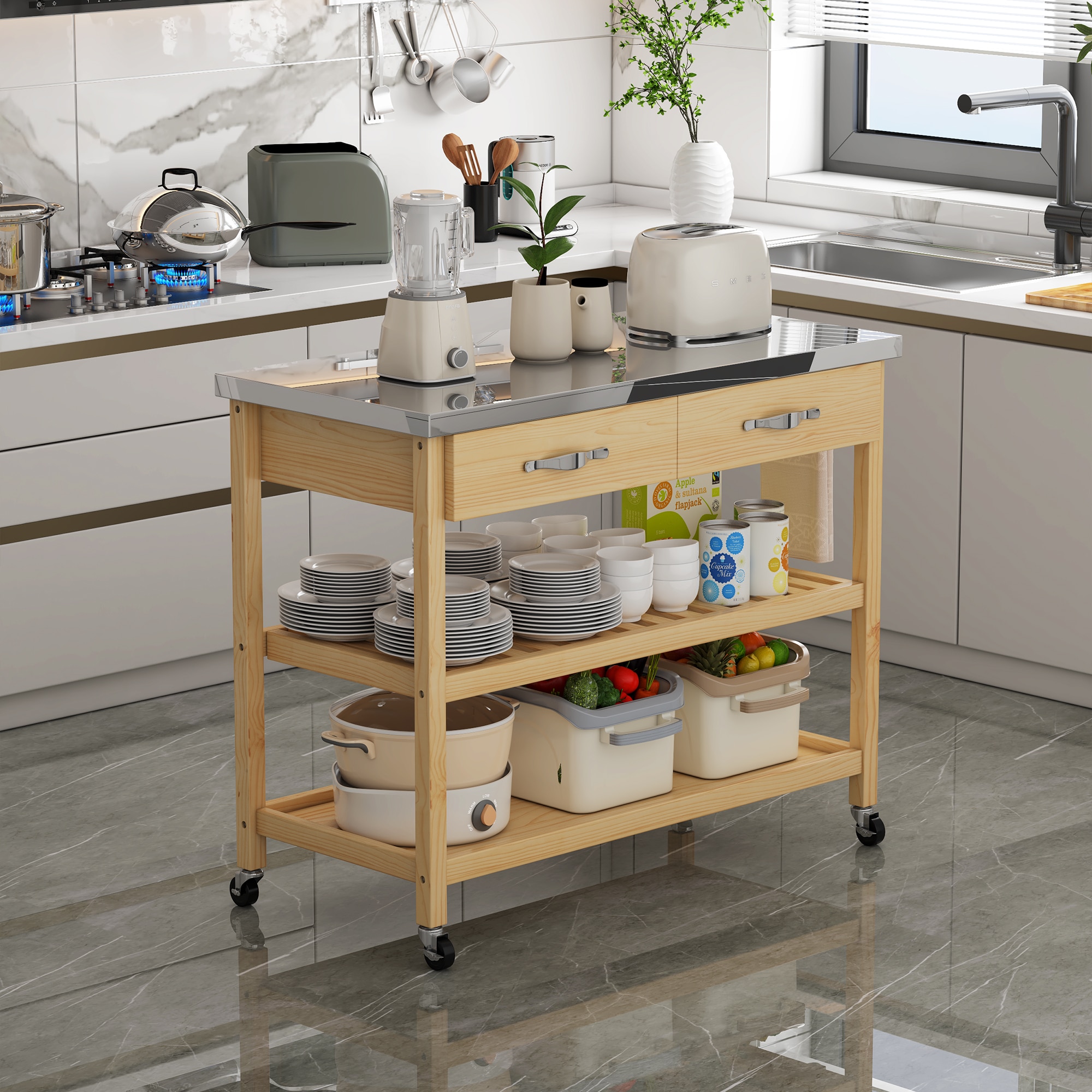 Damerin ZQ-DS-F23 Free-Standing-Shelving - View #13
