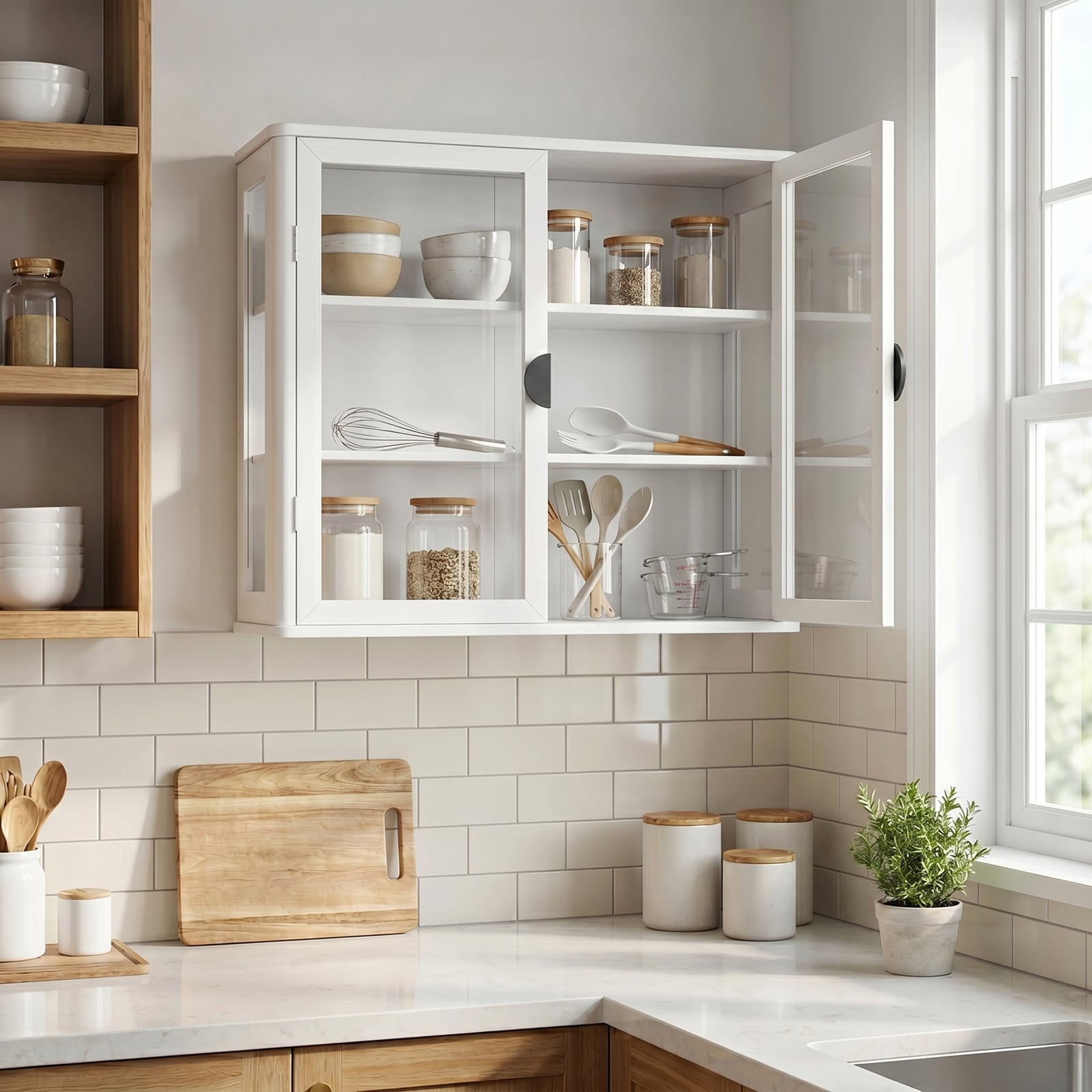 FIMELLO LSFM-USC-YJWHBK Utility-Storage-Cabinets - View #2