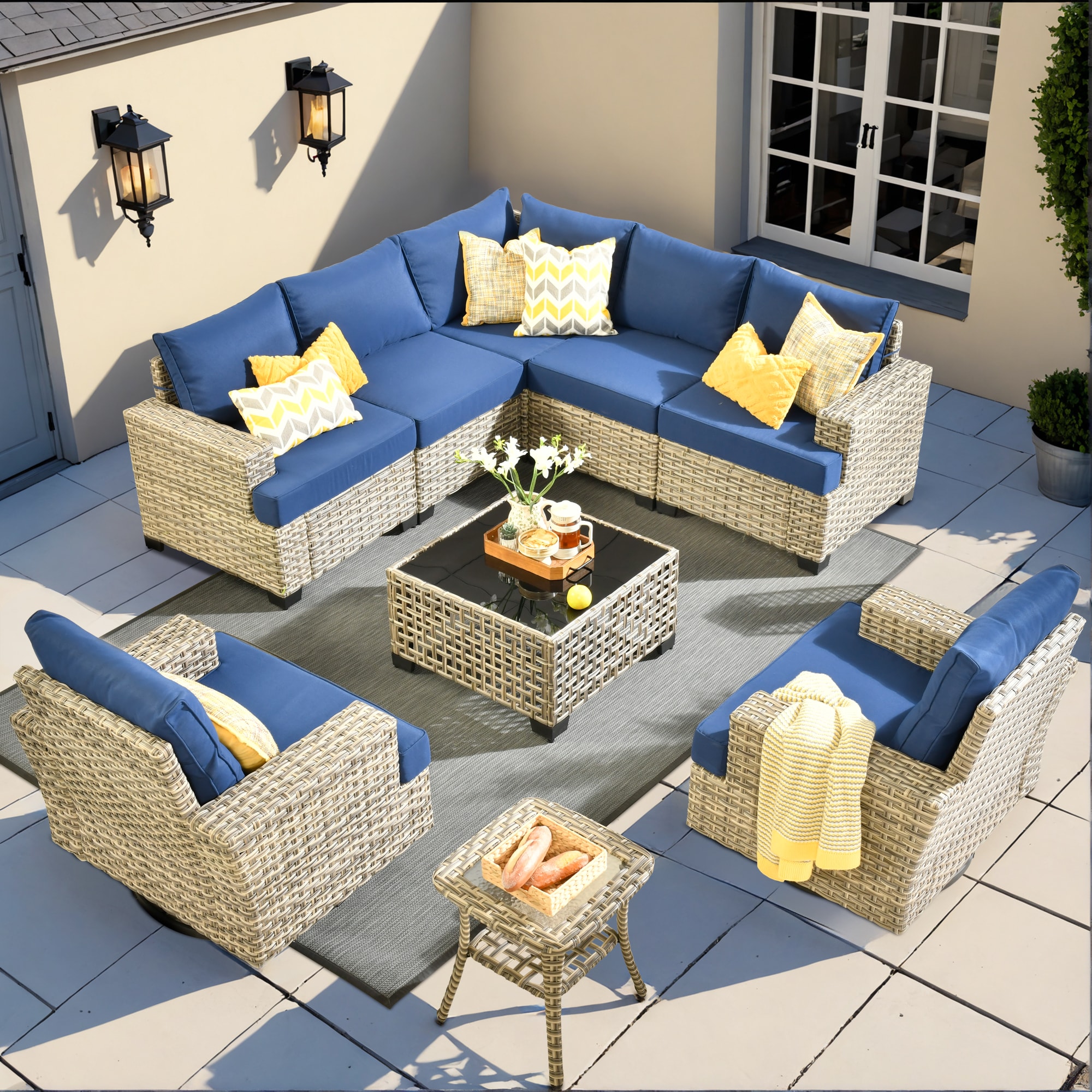 XIZZI XITBS709C4-RC3 Patio-Sofas-Daybeds - View #2