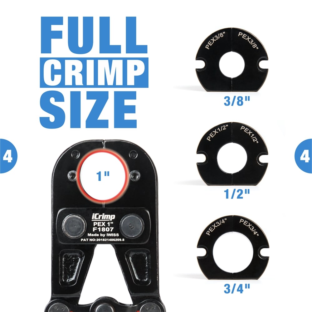 IWISS IWS-FAS KIT Pex-Crimp-Fittings - View #3