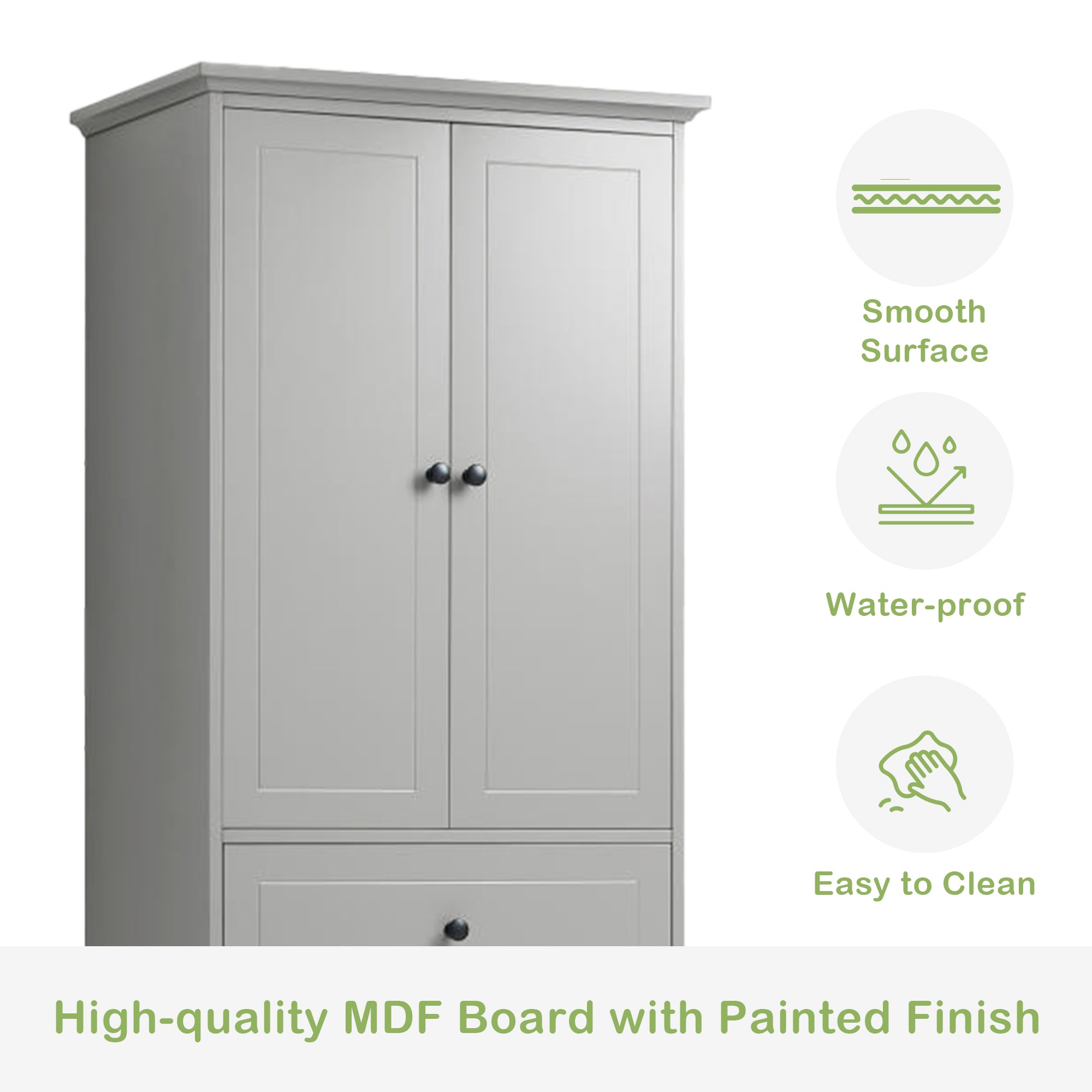 ModernLuxe L3P-WF302825AAE Bathroom-Wall-Cabinets - View #5