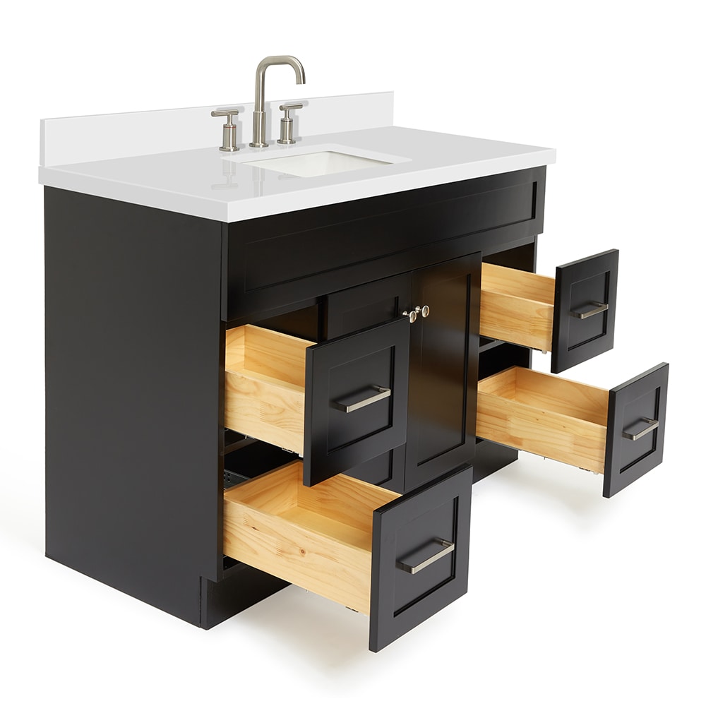 ARIEL F049S-WQ-VO-BLK Bath-Vanity-Combo - View #5