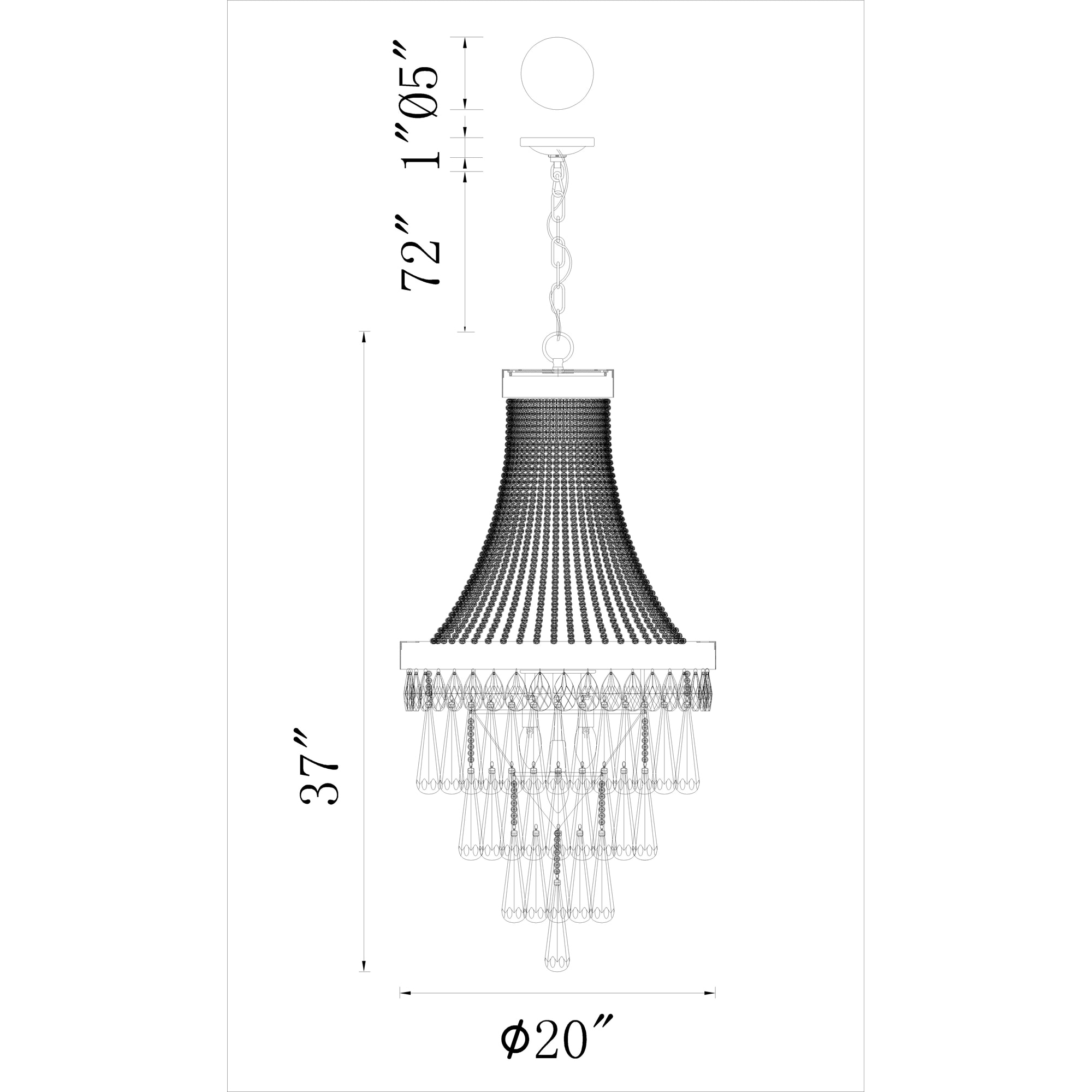 CWI Lighting 5078P20C b090015 - View #6