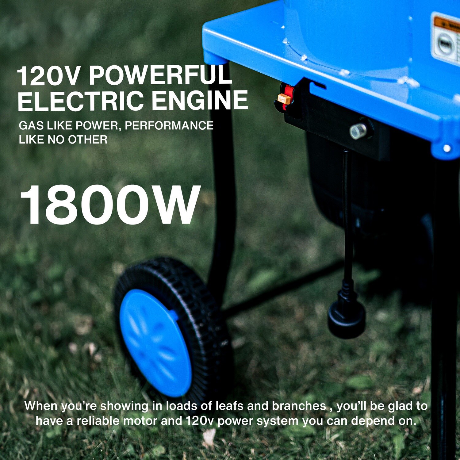 Landworks GUO049 Electric-Leaf-Mulchers - View #2