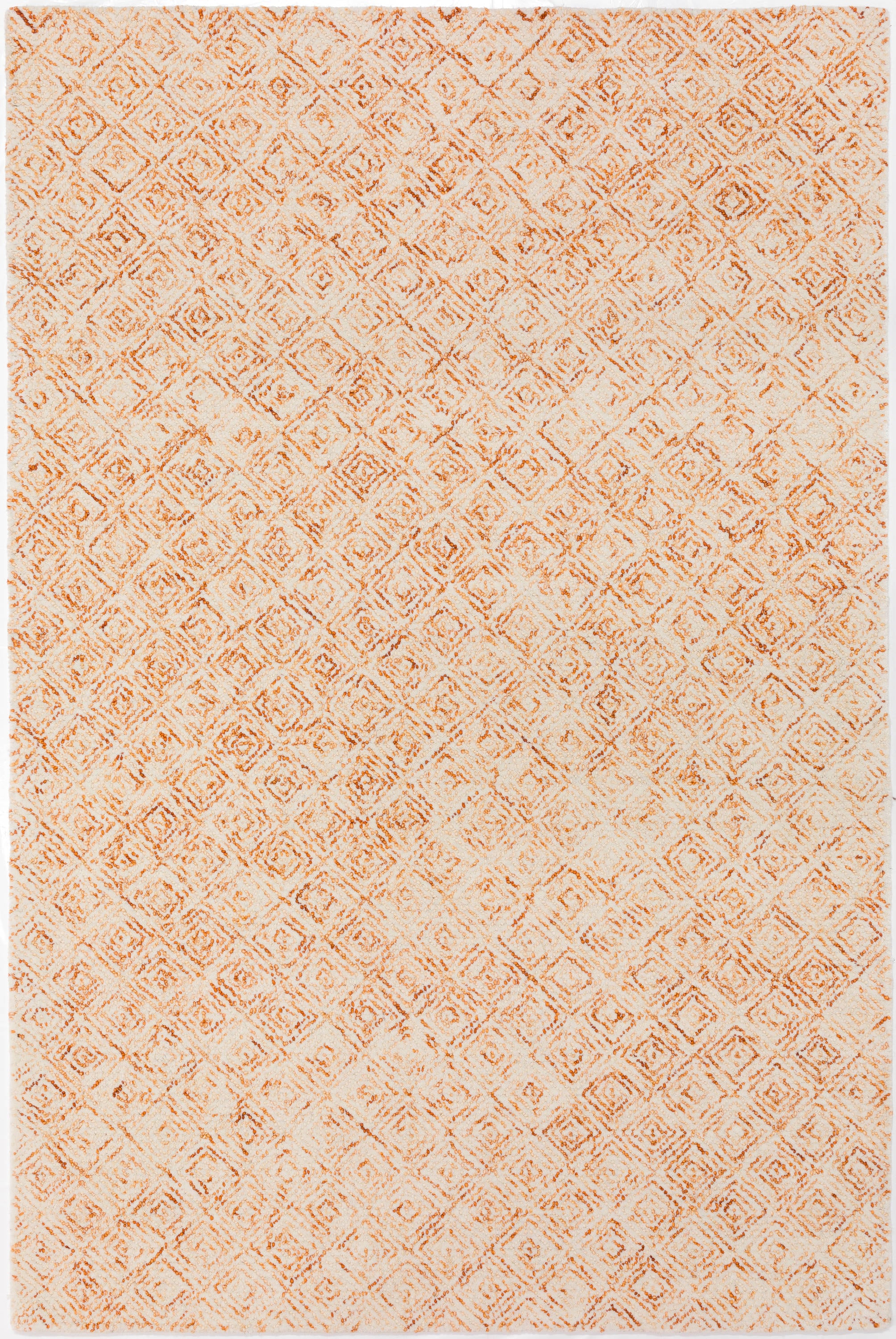 Addison Rugs ADL31SU5X8 Delilah 5 X 7 (ft) Wool Orange Indoor Geometric Bohemian/Eclectic Area Rug