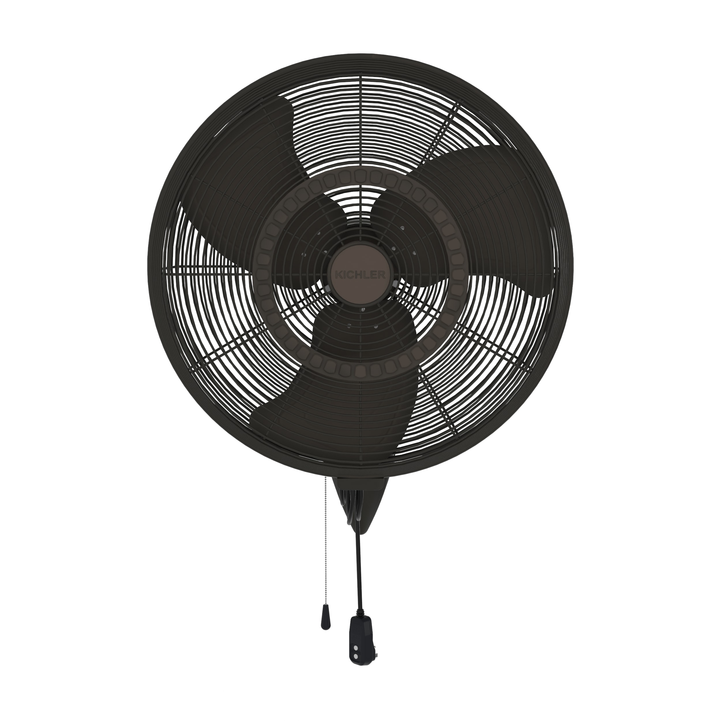 Kichler Pola 24-in Indoor or Outdoor Bronze Wall Mounted Fan