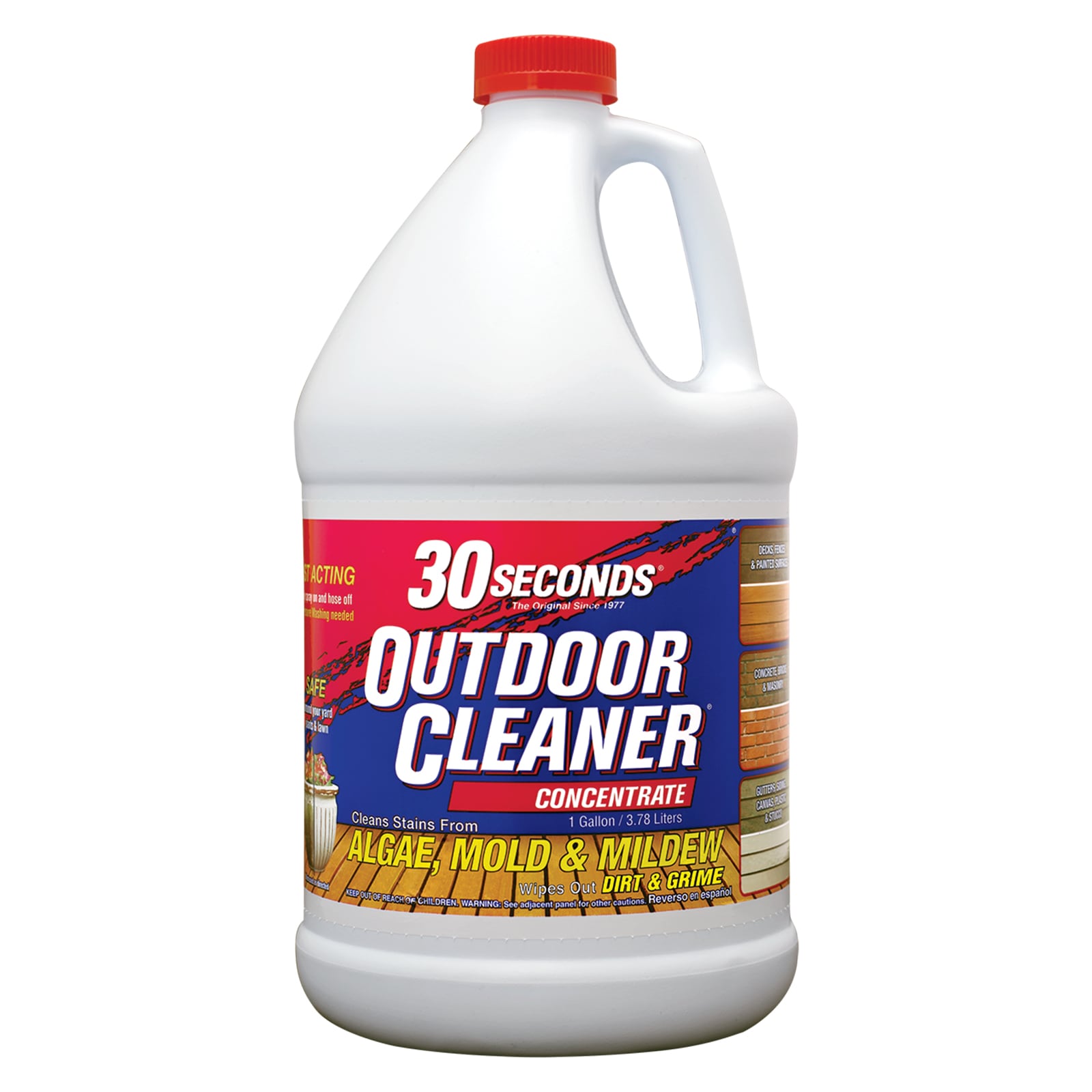 30 SECONDS 64-oz Mold and Mildew Stain Remover Outdoor Cleaner in the Outdoor  Cleaners department at