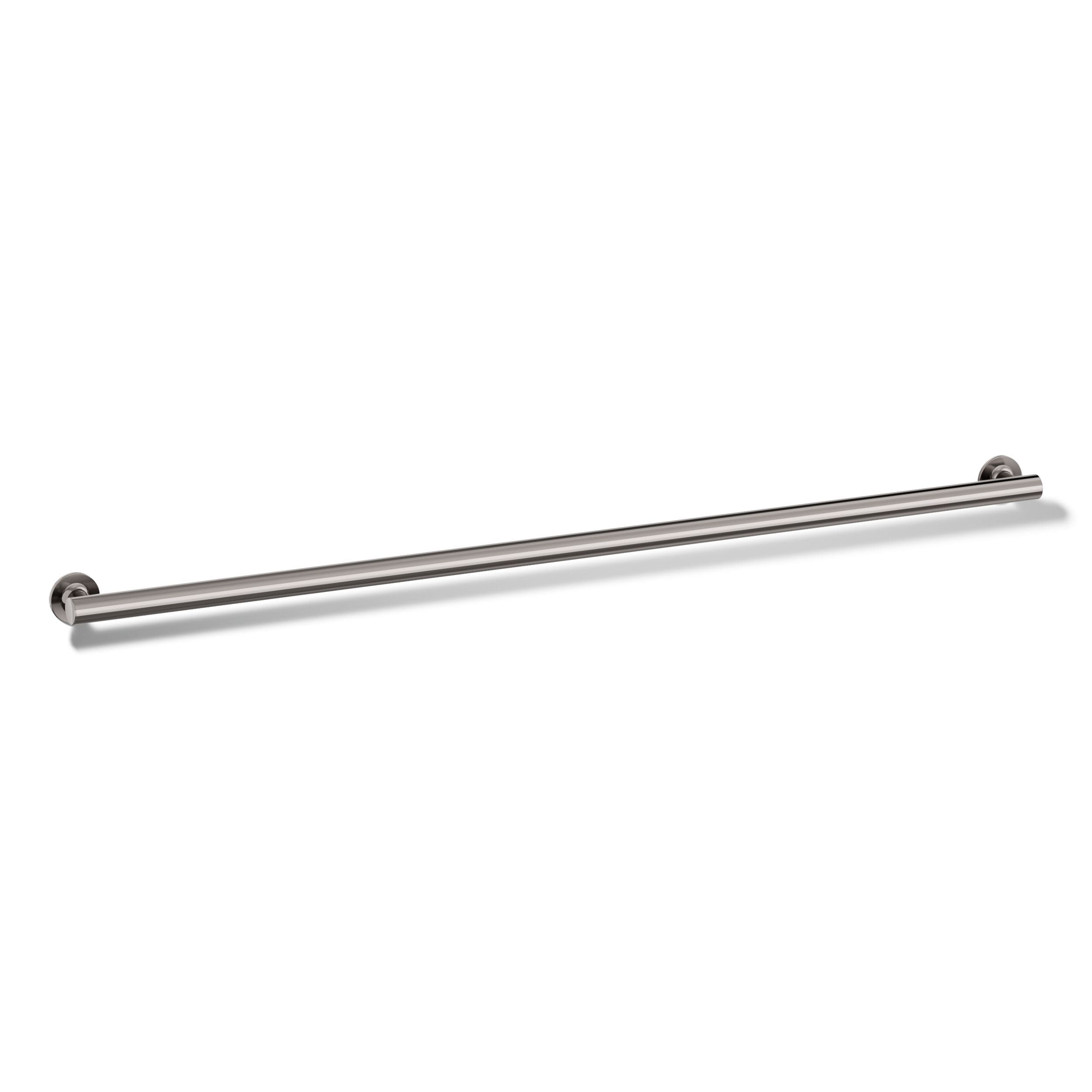 KOHLER Purist 48-in Vibrant Titanium Wall-mount ADA Compliant Grab Bar ( 50-lb Weight Capacity )