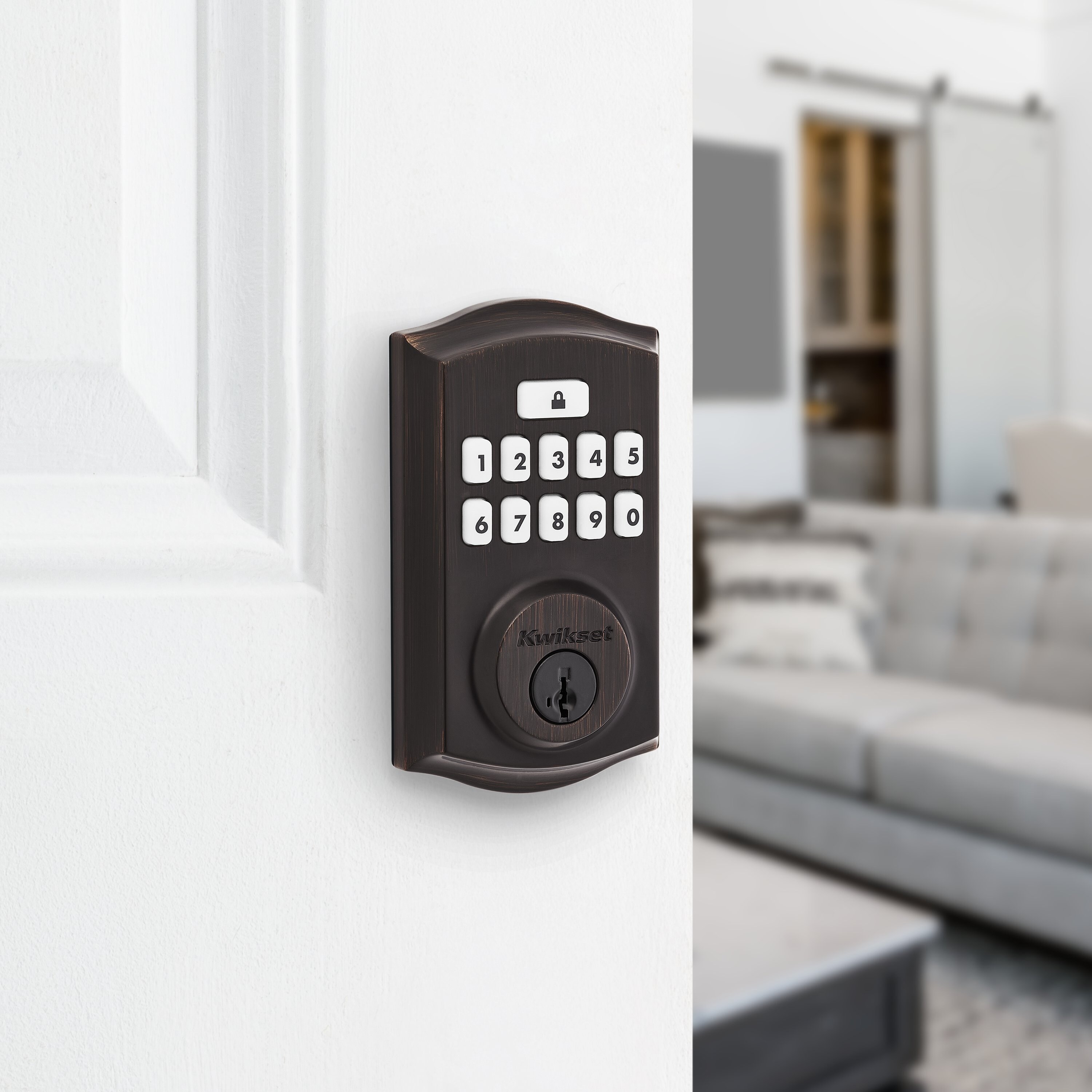Kwikset 260 SmartCode Venetian Bronze Electronic Deadbolt Smartkey with Keypad 992600-003 simolary.com 18 Kwikset 260 SmartCode Venetian Bronze Electronic Deadbolt Smartkey with Keypad 992600-003 Simolary simolary.com 18