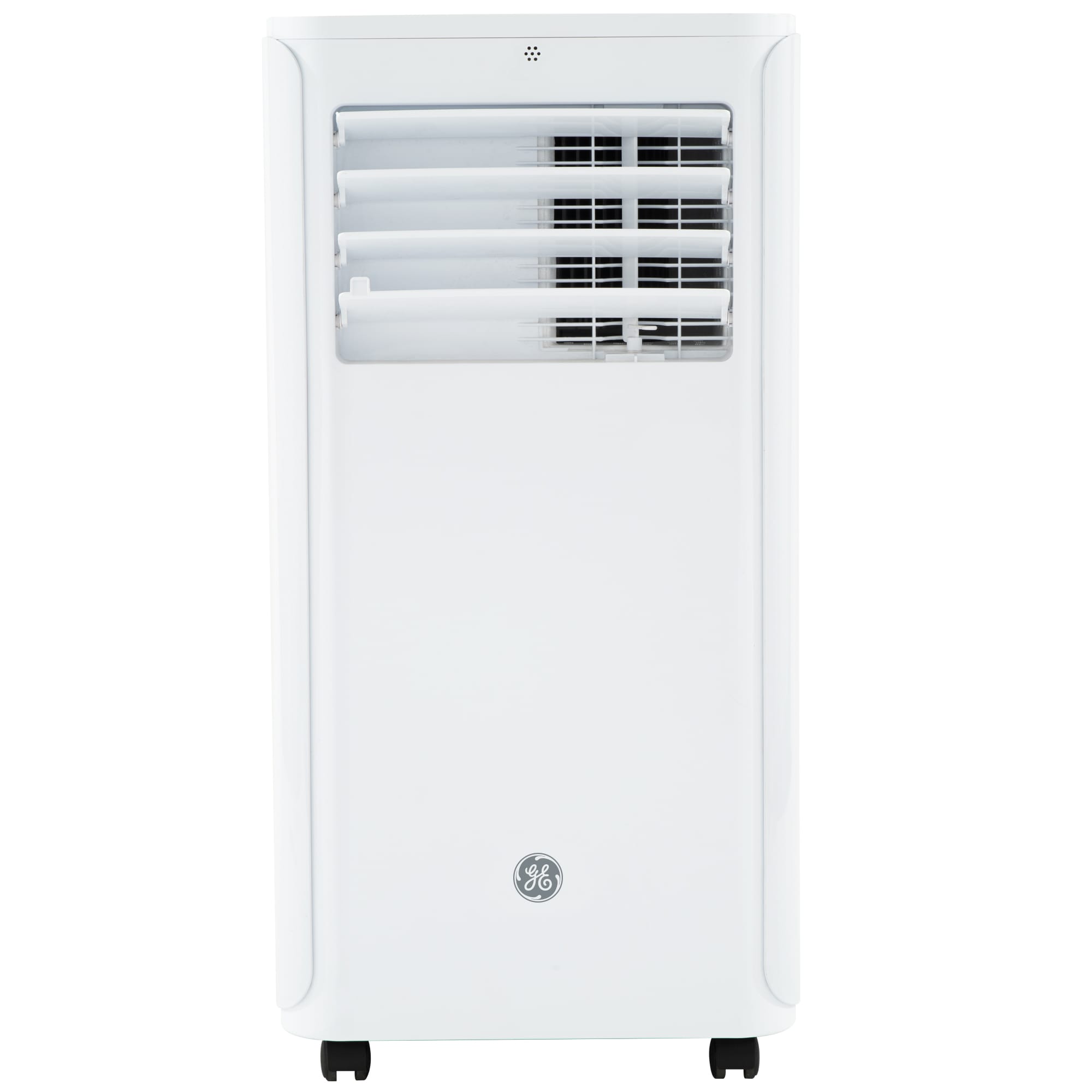 GE APFD06JASW 6100 BTU DOE 115-Volt White Vented Portable Air Conditioner Remote Control Included 250-sq ft -Cooling