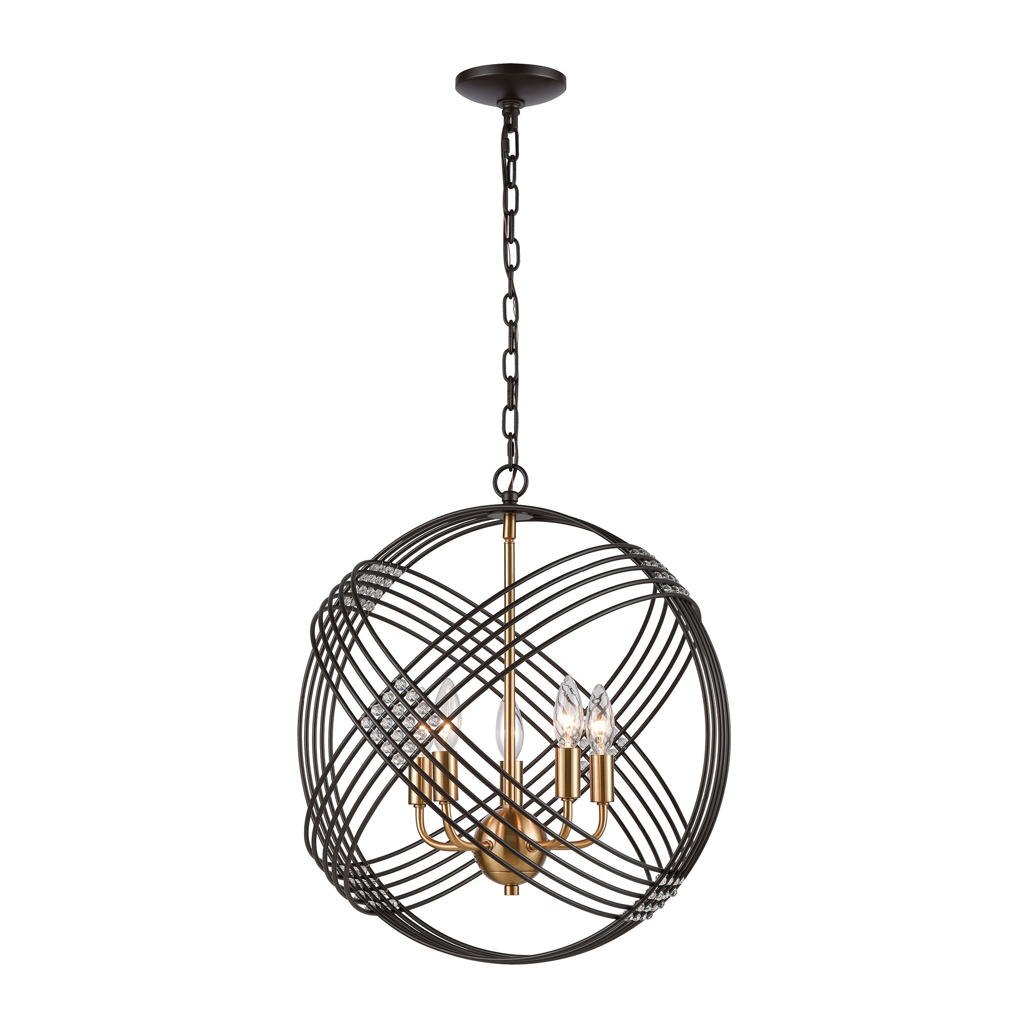 Westmore by ELK Lighting Dawson 5-Light Oil Rubbed Bronze Modern ...