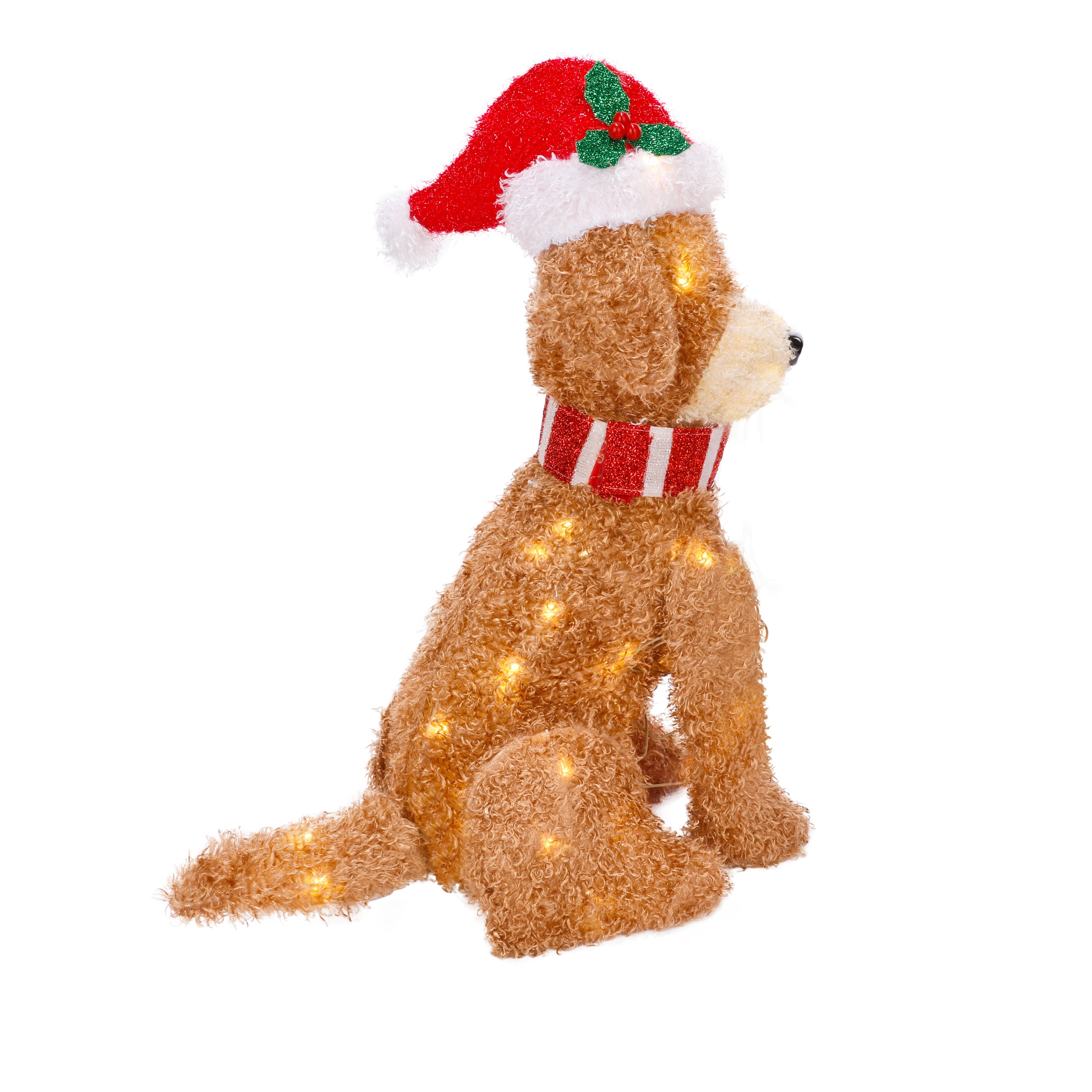 Get your dog in the holiday spirit with a goldendoodle christmas decoration