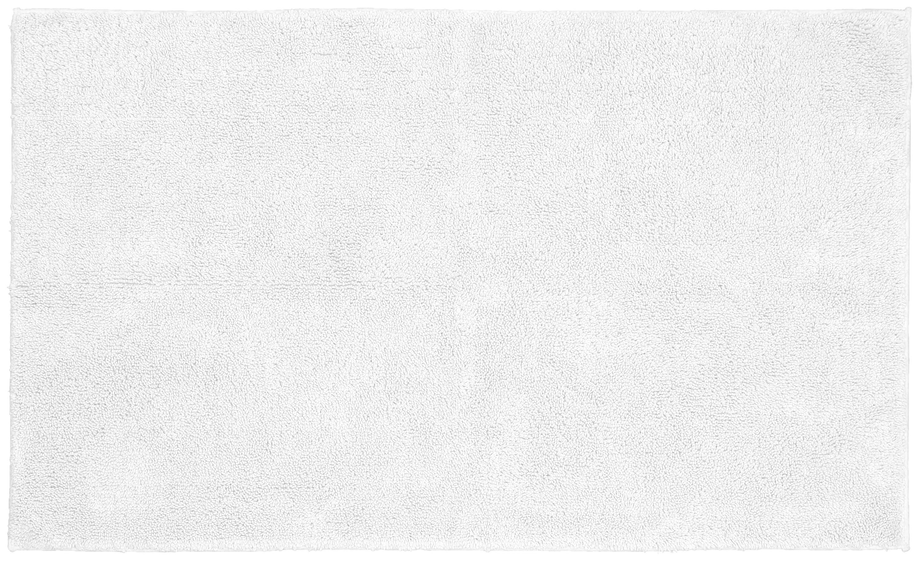 Garland Rug BA050W030050I1 Queen Cotton 30-in x 50-in White Cotton Bath rug