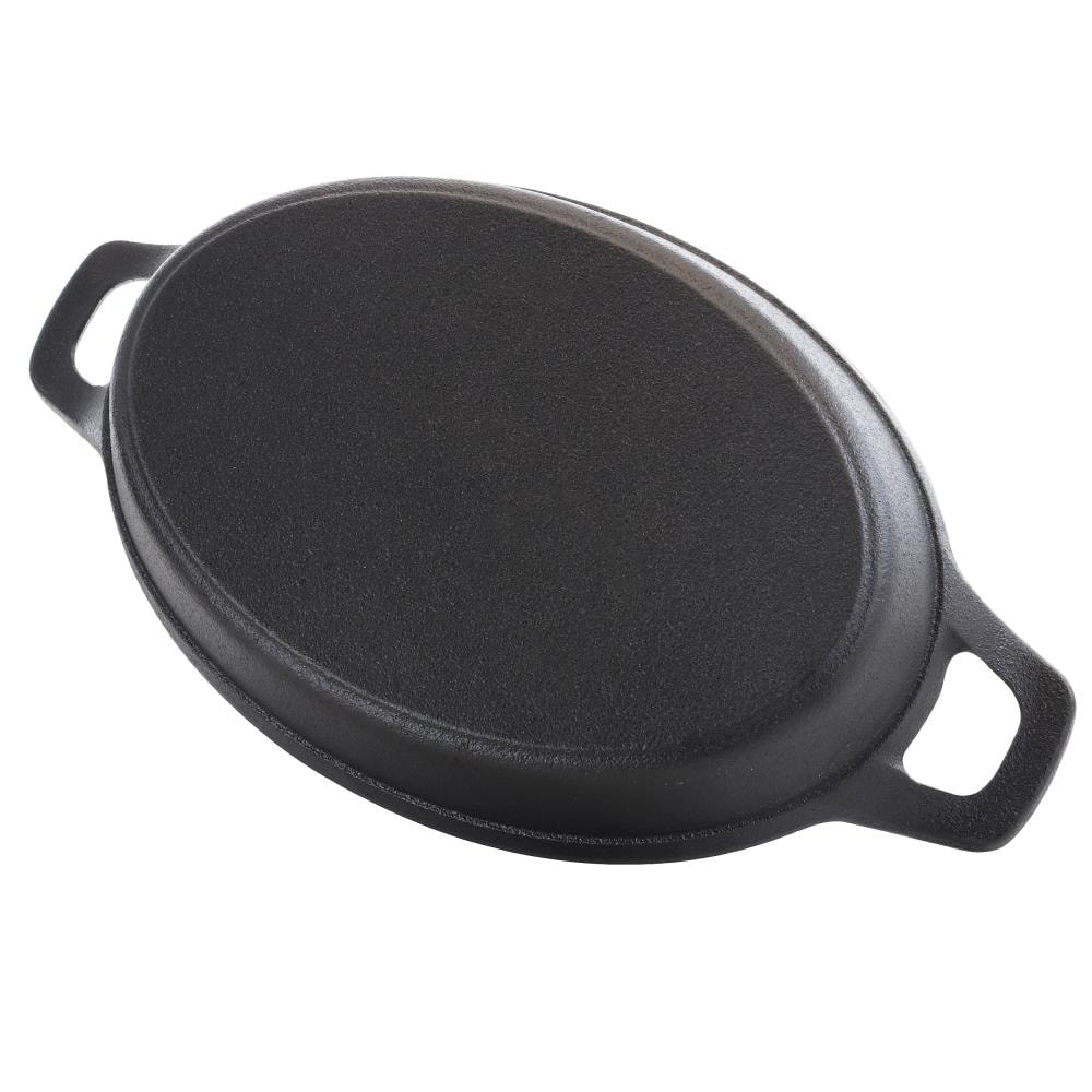 Bayou Classic Cast Iron 10.5in Reversible Griddle