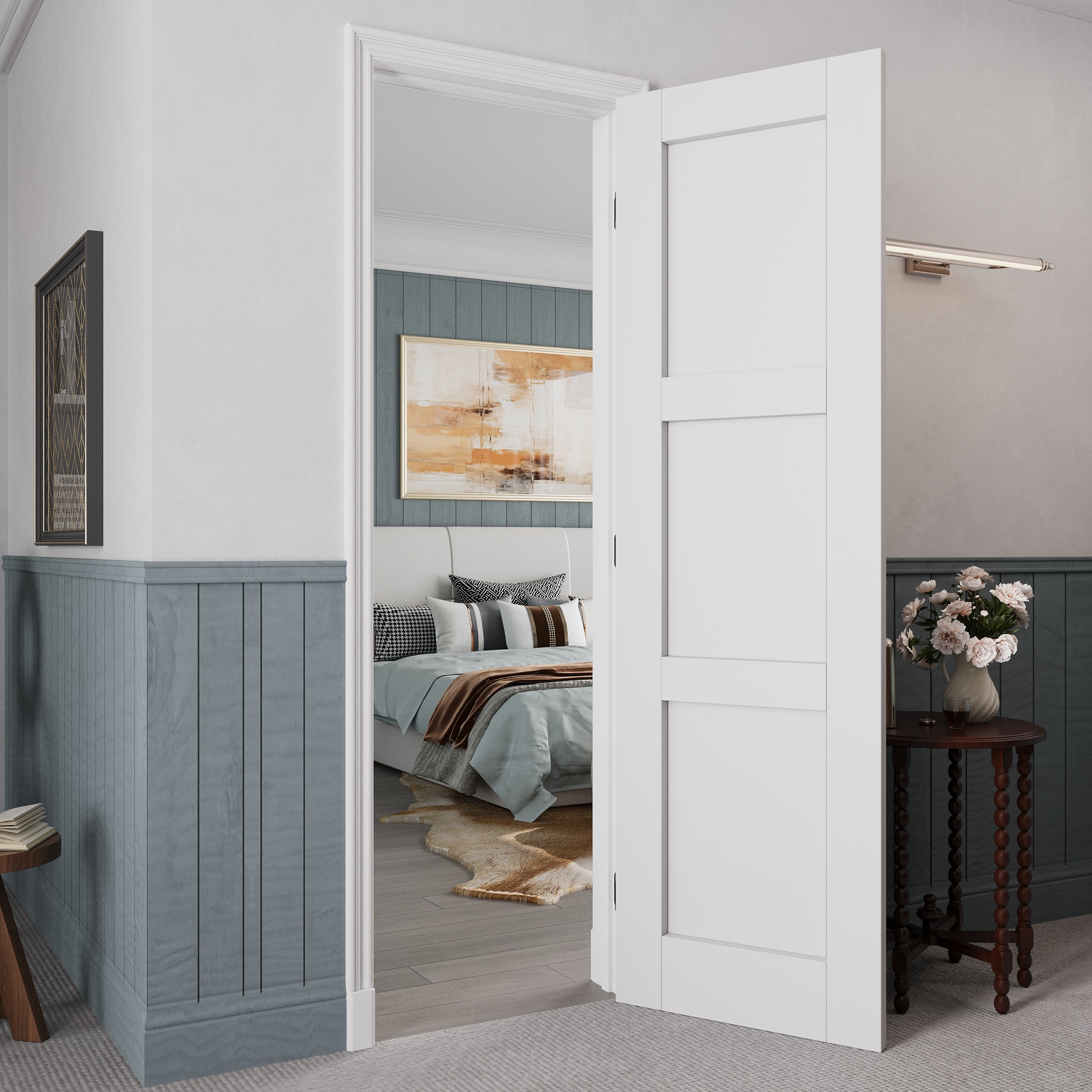 JUJUBON IN-PREPR-FM-SGXB-24L Pre-Hung-Doors - View #9