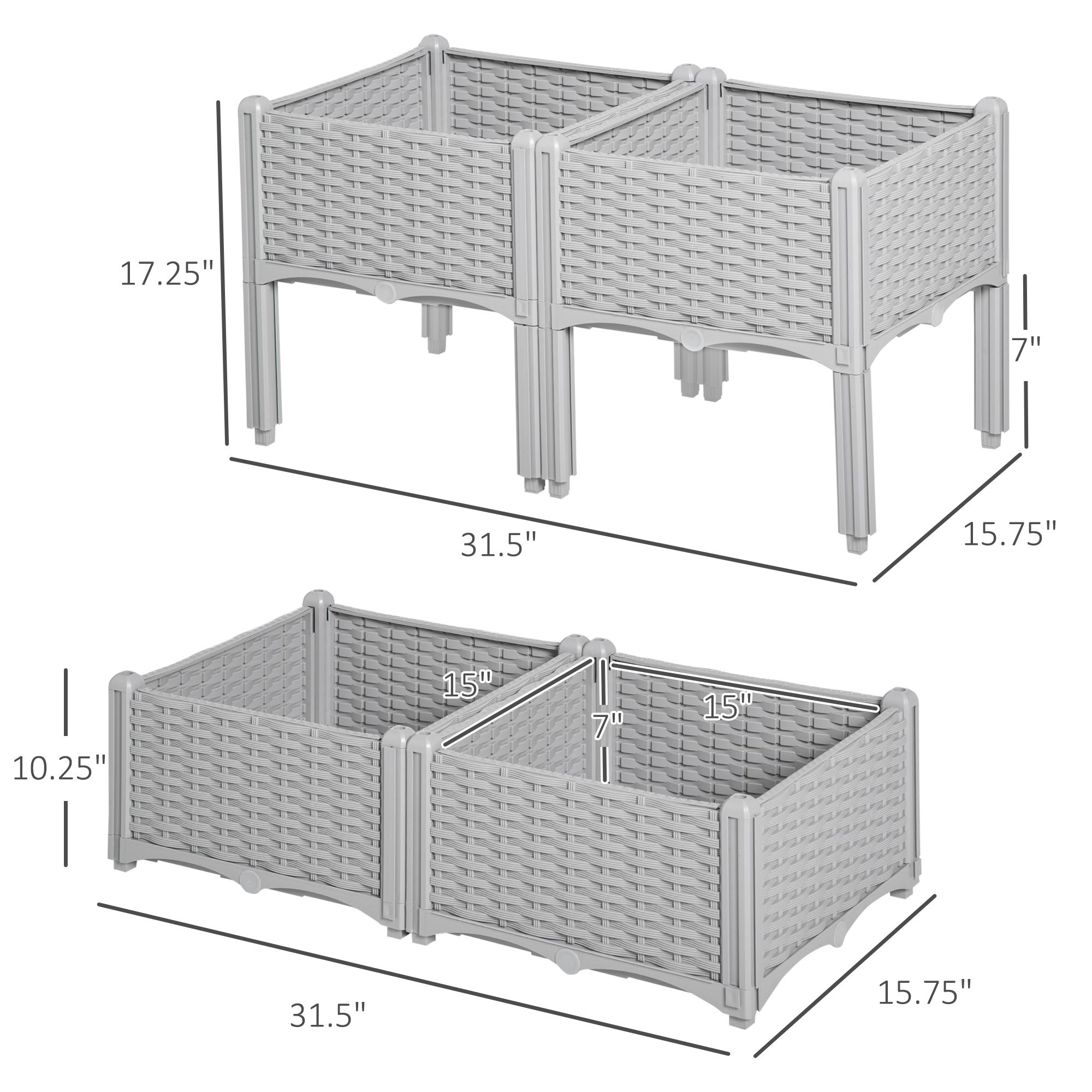 JUSHUA WXY-757J26 Raised-Garden-Beds - View #3