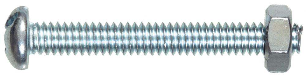 Hillman 883588 1/4-in - 20 x 1-1/4-in Phillips -Drive Machine screws ( 10 -Count )