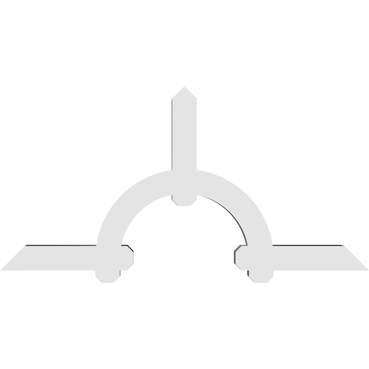 Ekena Millwork GBP060X30X0404ERI00 Exterior-Brackets-Braces - View #4