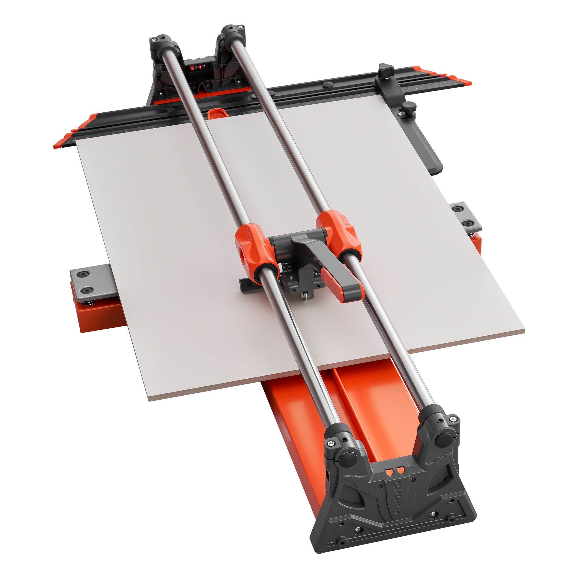 VEVOR 39.4-Inch Manual Tile Cutter Upgraded Sliding Head Cutting Tool with Spring-Loaded Base Angle Fence Tungsten Carbide Cutting Wheel Alignment Guide for DIY Pros Ceramic Floor Wall Tiles