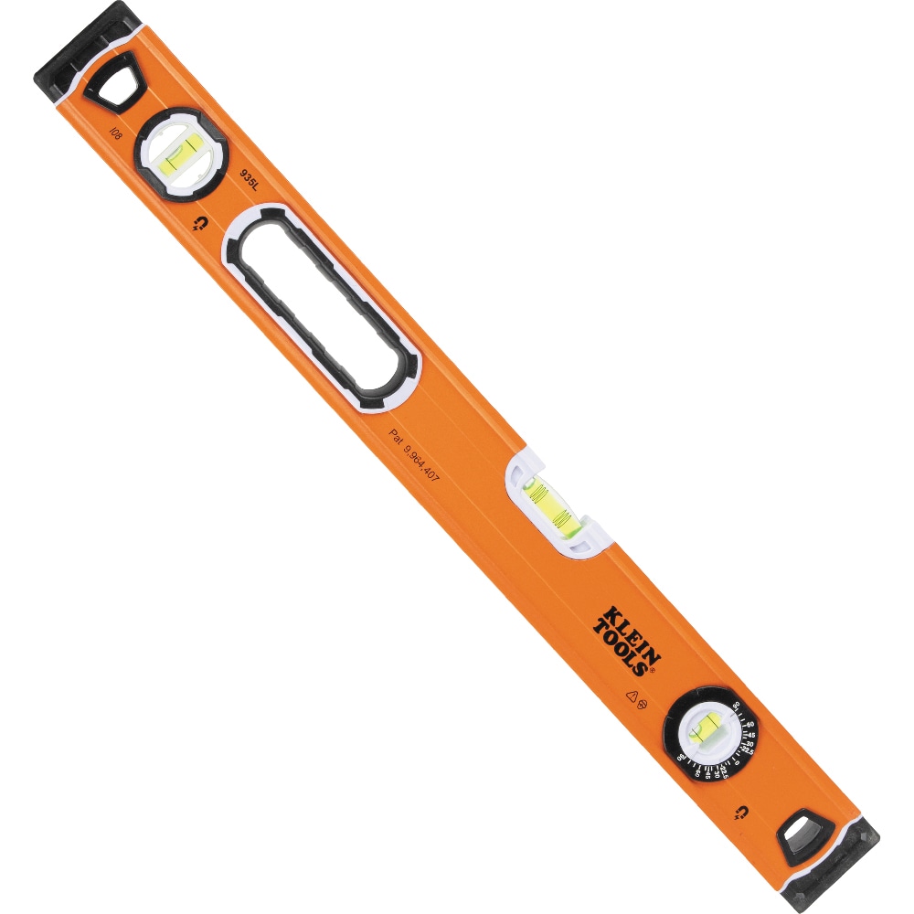 Klein Tools 935L Bubble Level, 3 Vial, 24-Inch