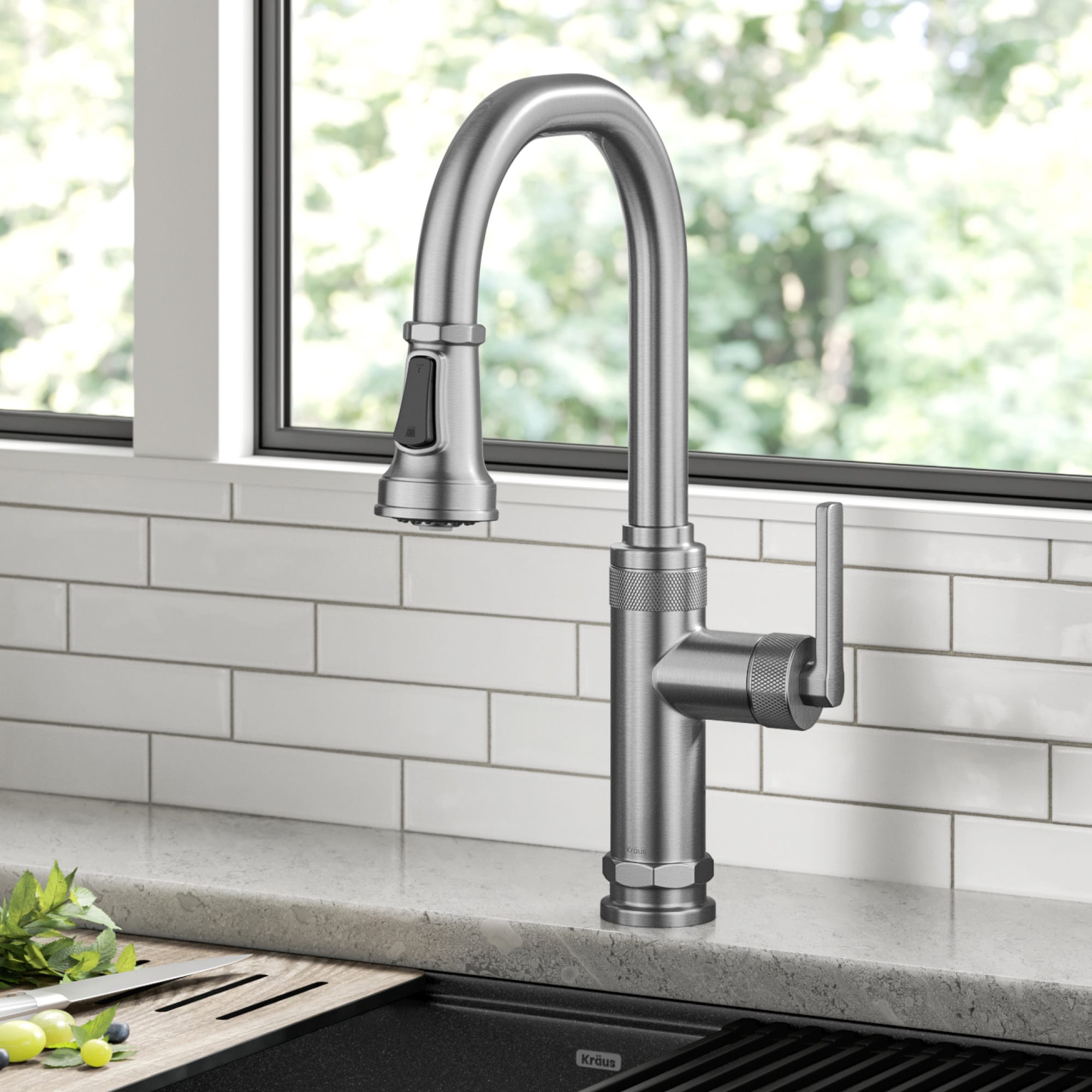 Kraus KPF-4102SFS Kitchen-Faucets - View #2