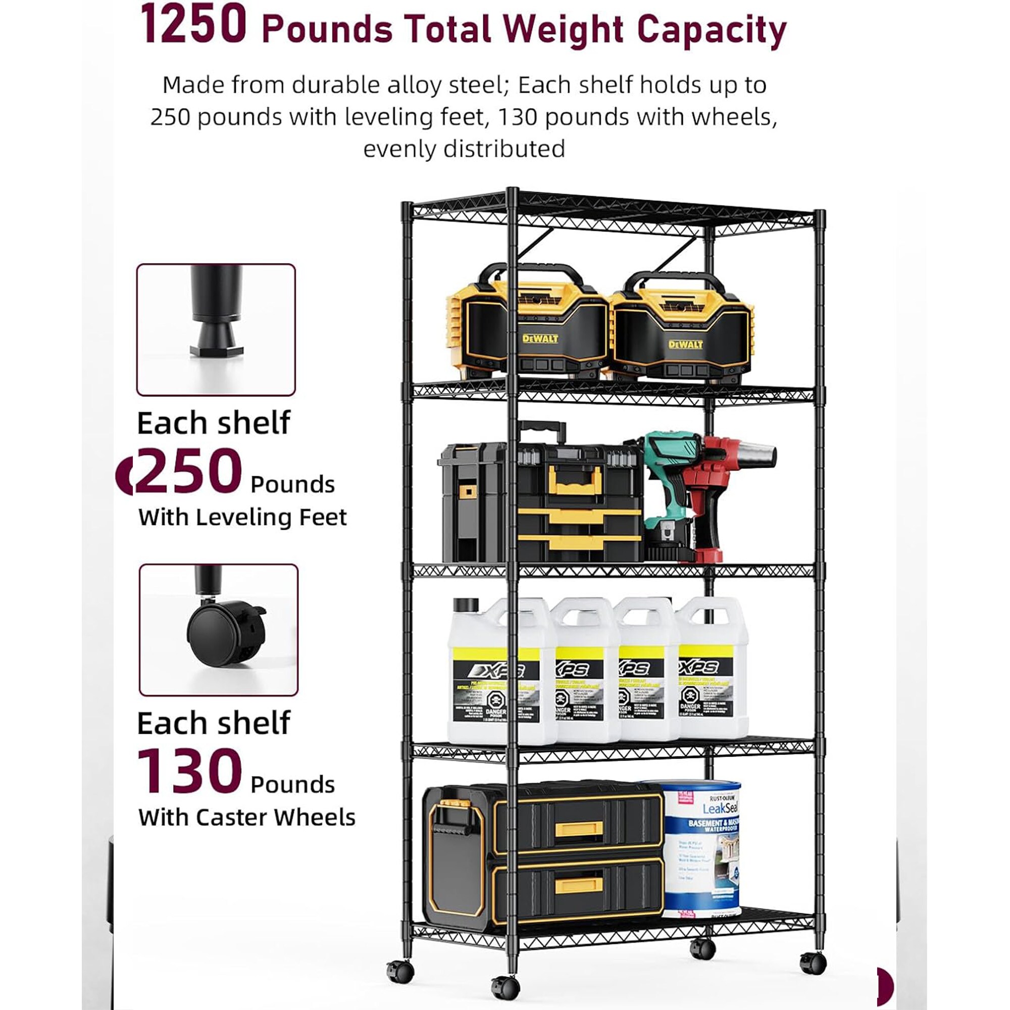 ToolCat BZ-2-148-JYG Free-Standing-Shelving - View #3